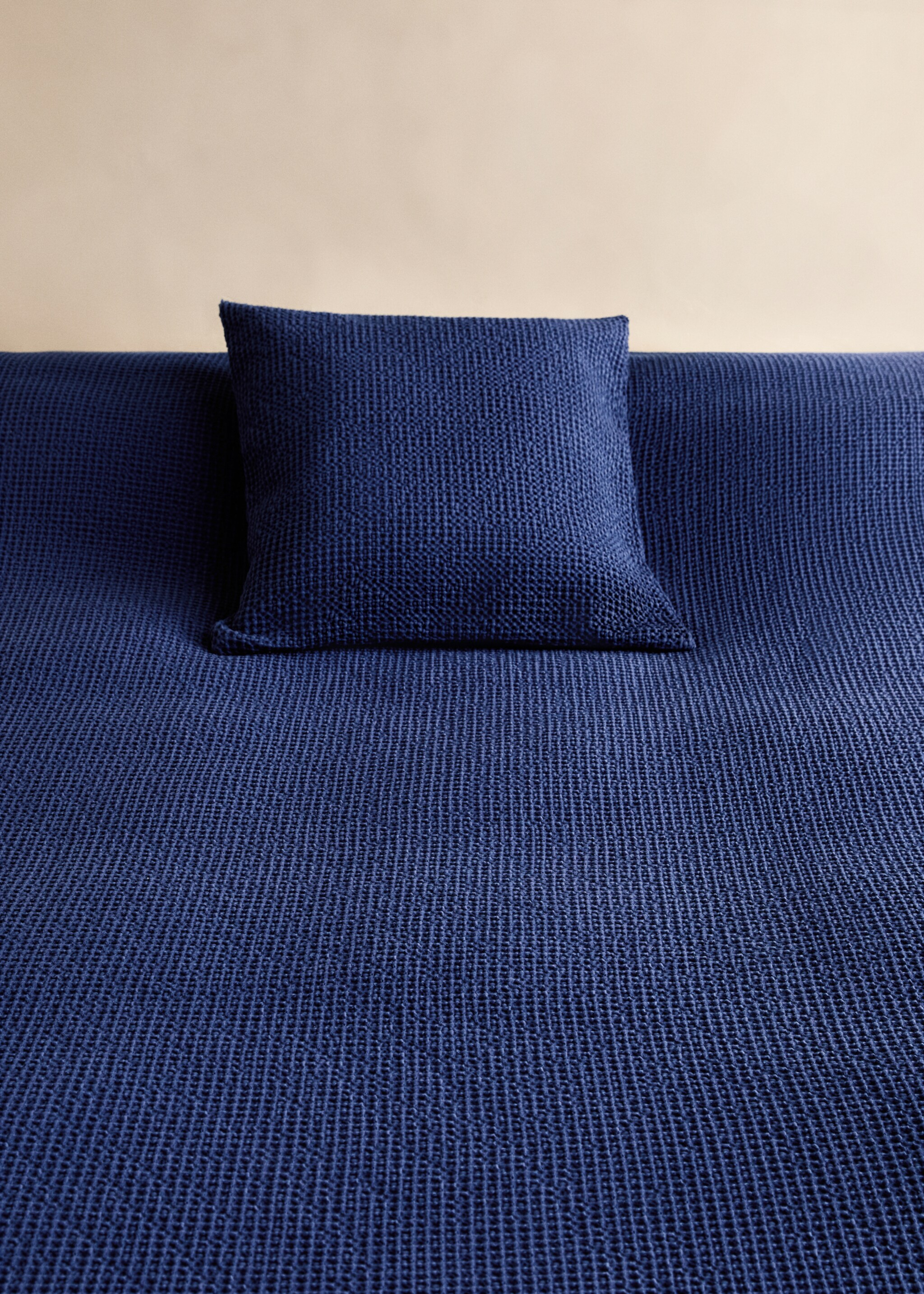 Cotton waffle garment-dyed bedspread for 180/200 cm bed - Details of the article 7