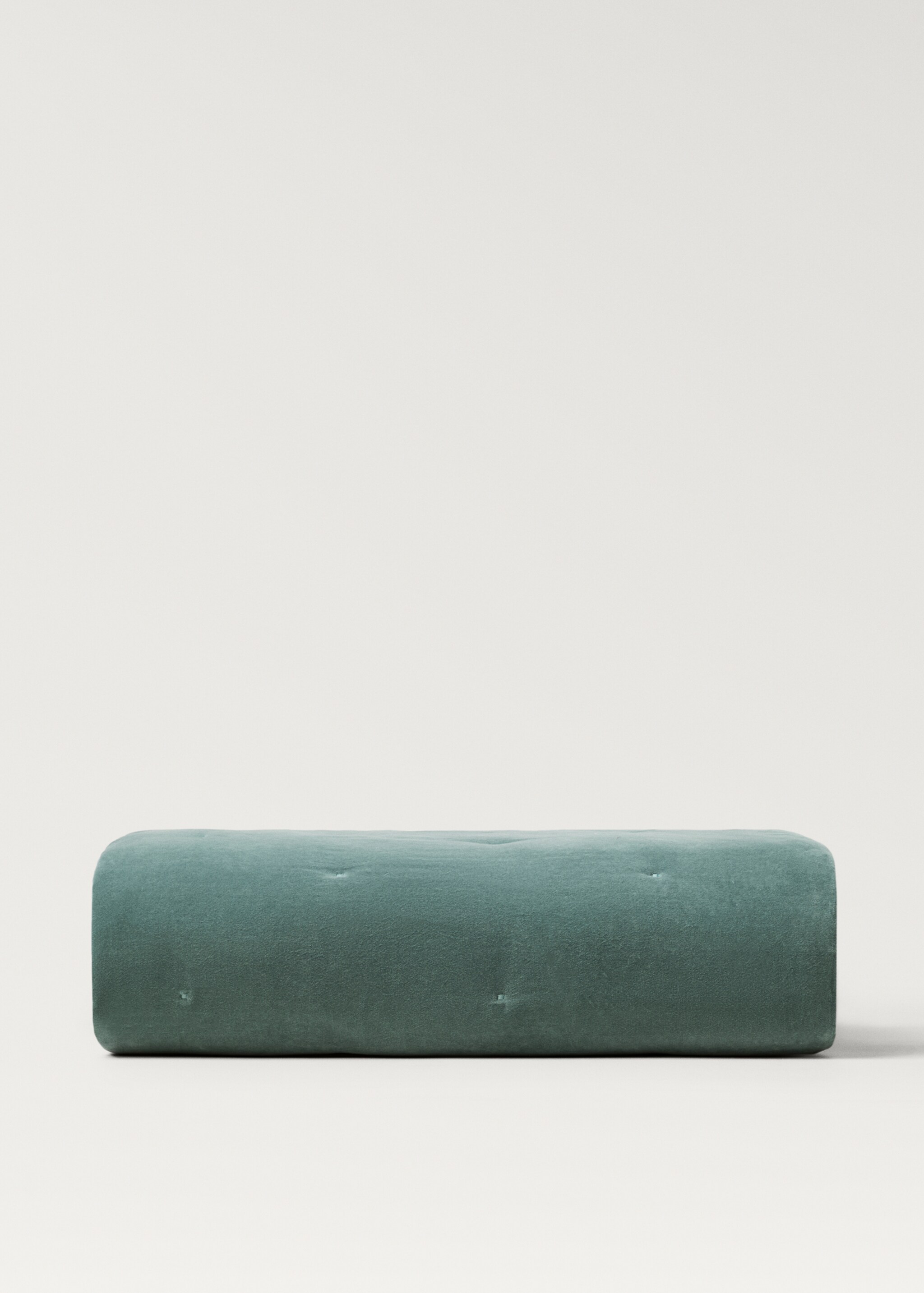Cotton velvet bedspread for end of bed 85x200 cm - Article without model