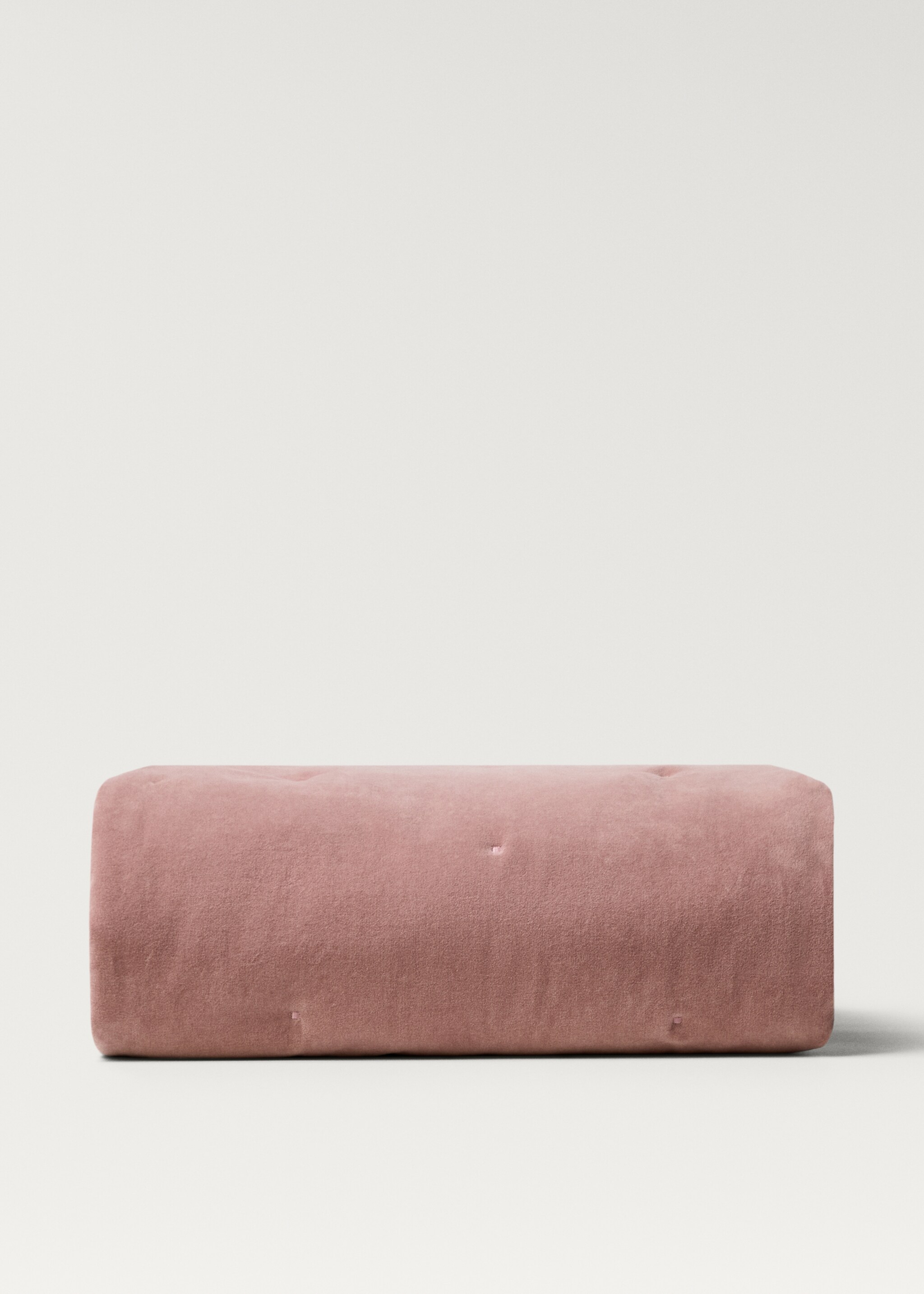 Cotton velvet bedspread for end of bed 85x200 cm - Article without model