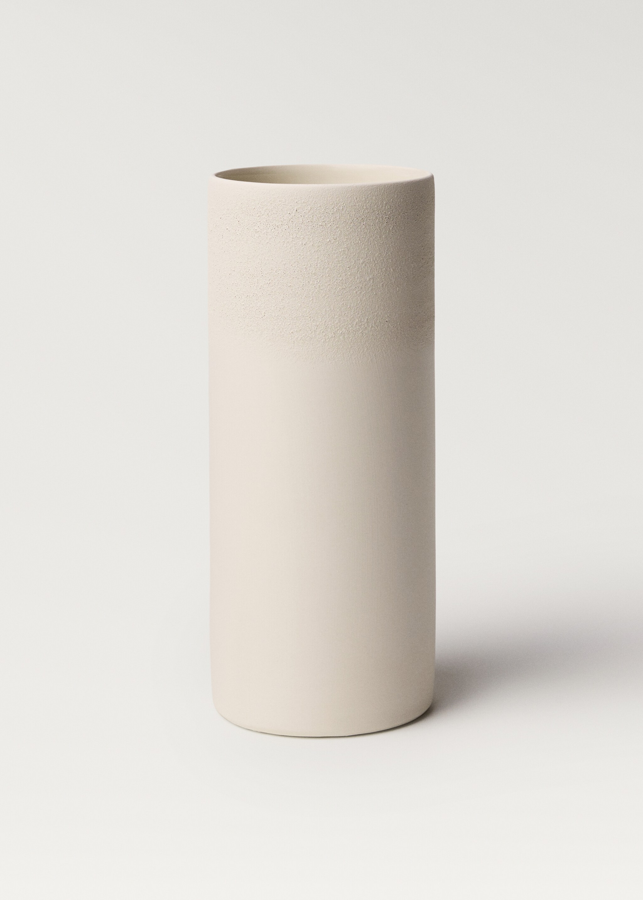 Medium crackle-glaze earthenware vase - Article without model