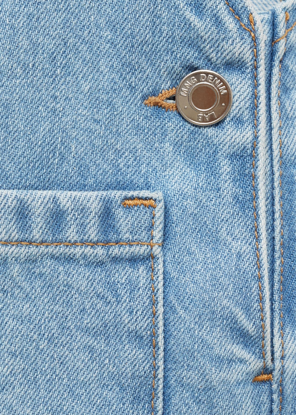 Long denim dungarees - Kids | MANGO USA