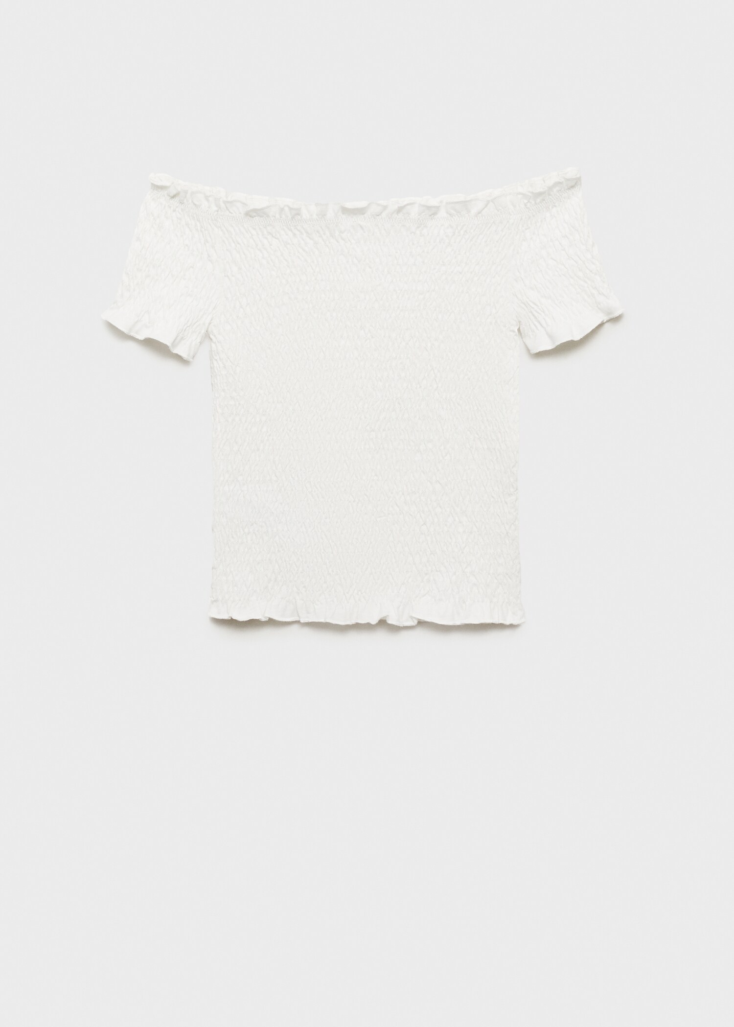 Ruched strapless top - Article without model