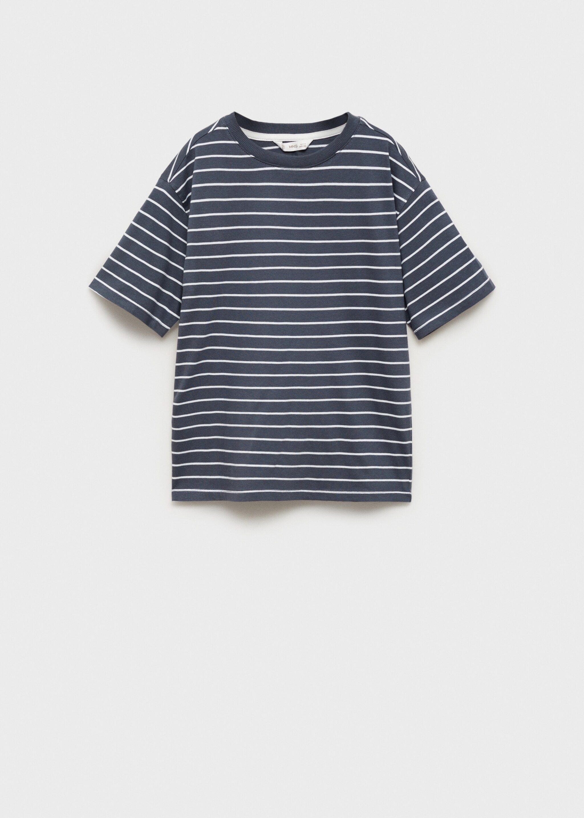 Striped cotton T-shirt - Article without model