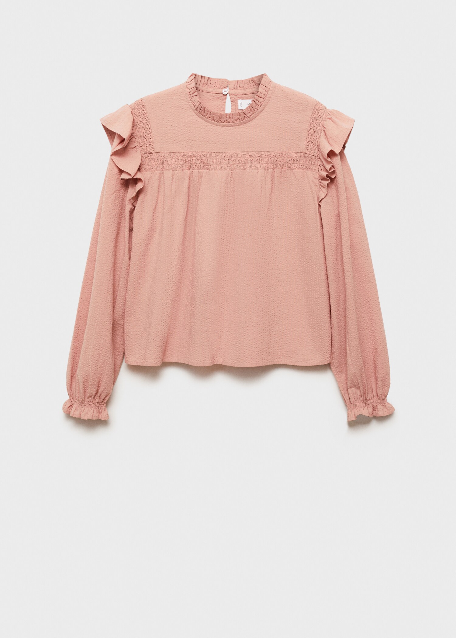 Blusa cotone texture - Articolo senza modello