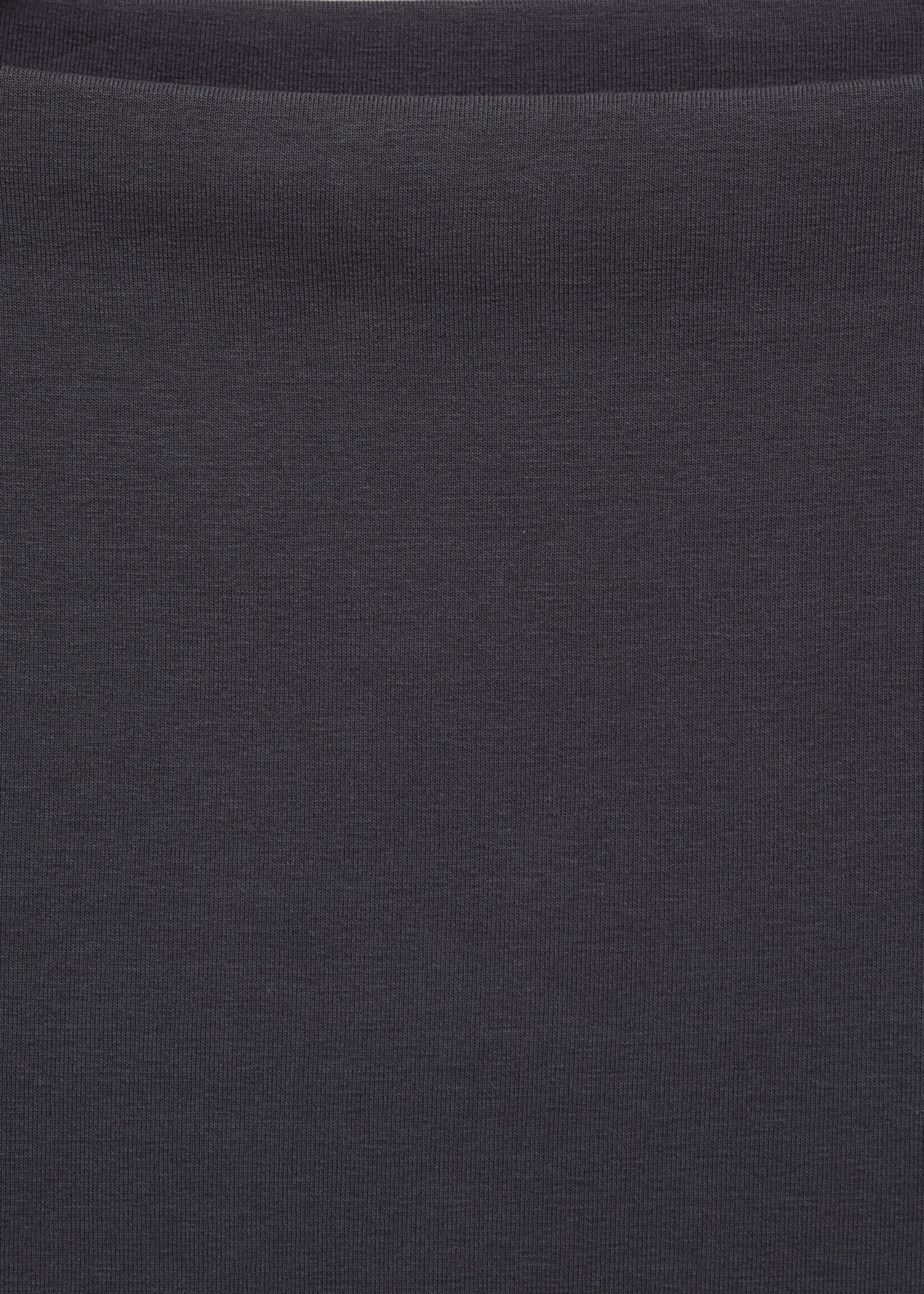 Cotton boat neck t-shirt - Details of the article 8