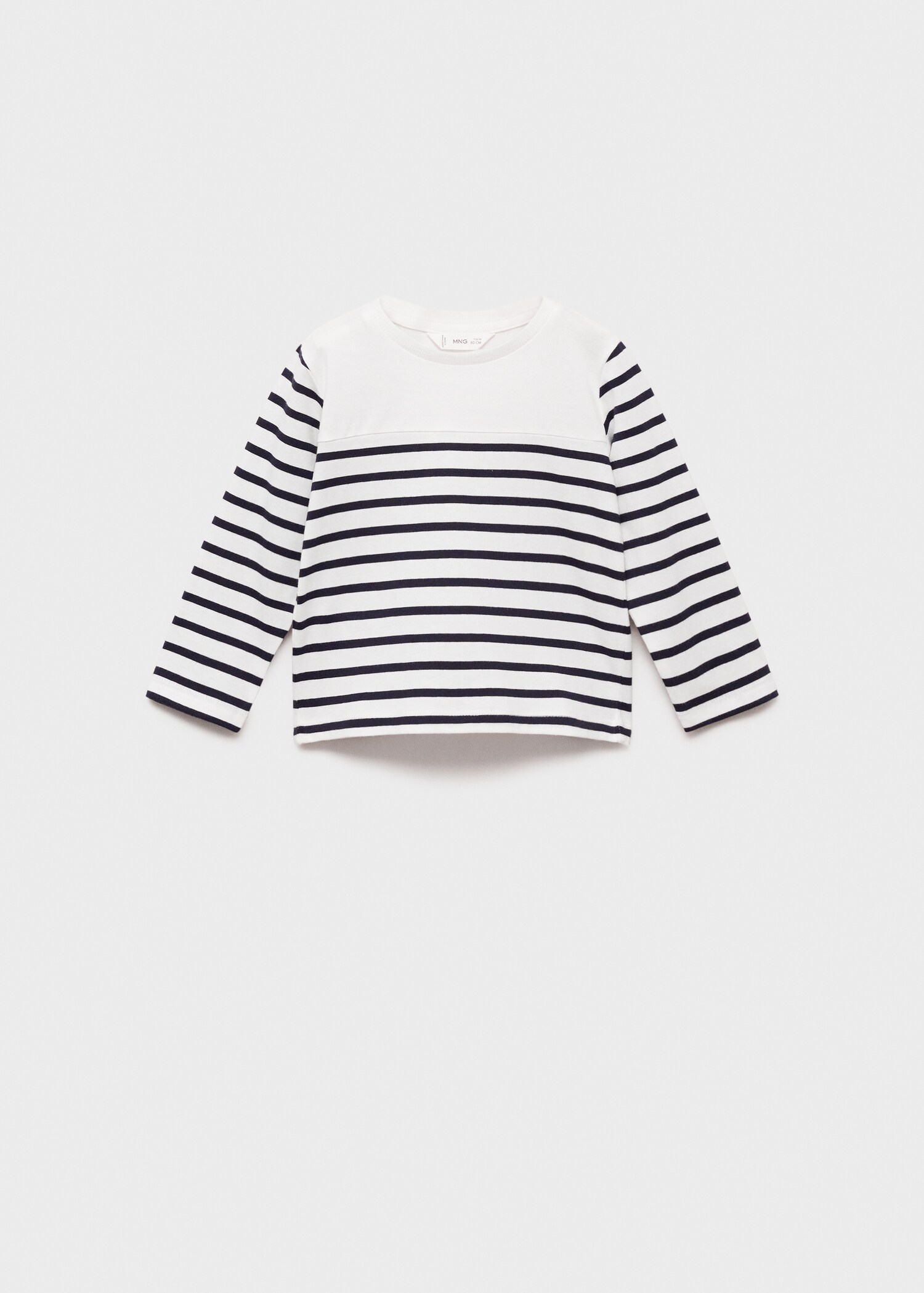 Striped long sleeves t-shirt - Article without model