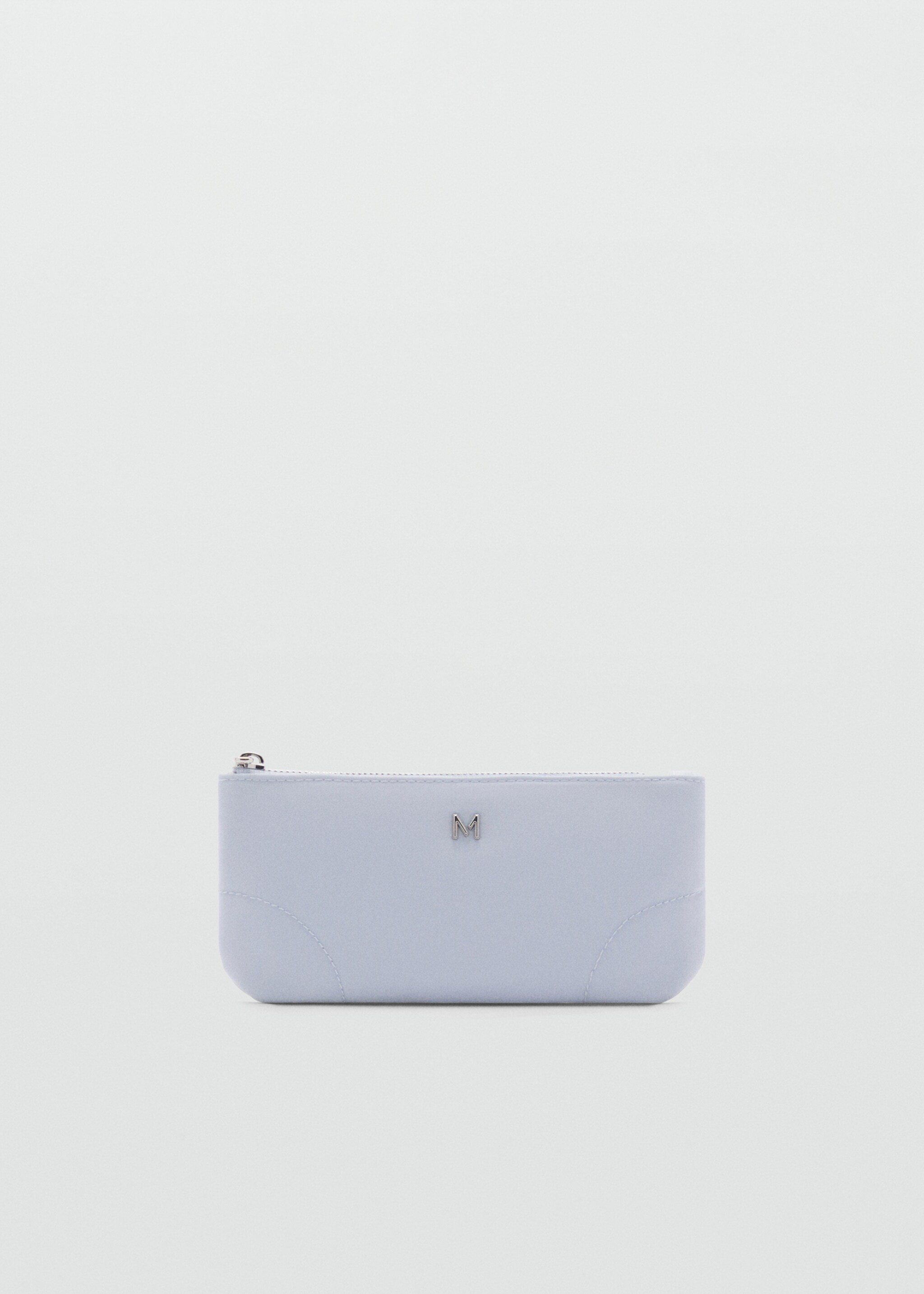 Zipped nylon cosmetics bag - Article without model