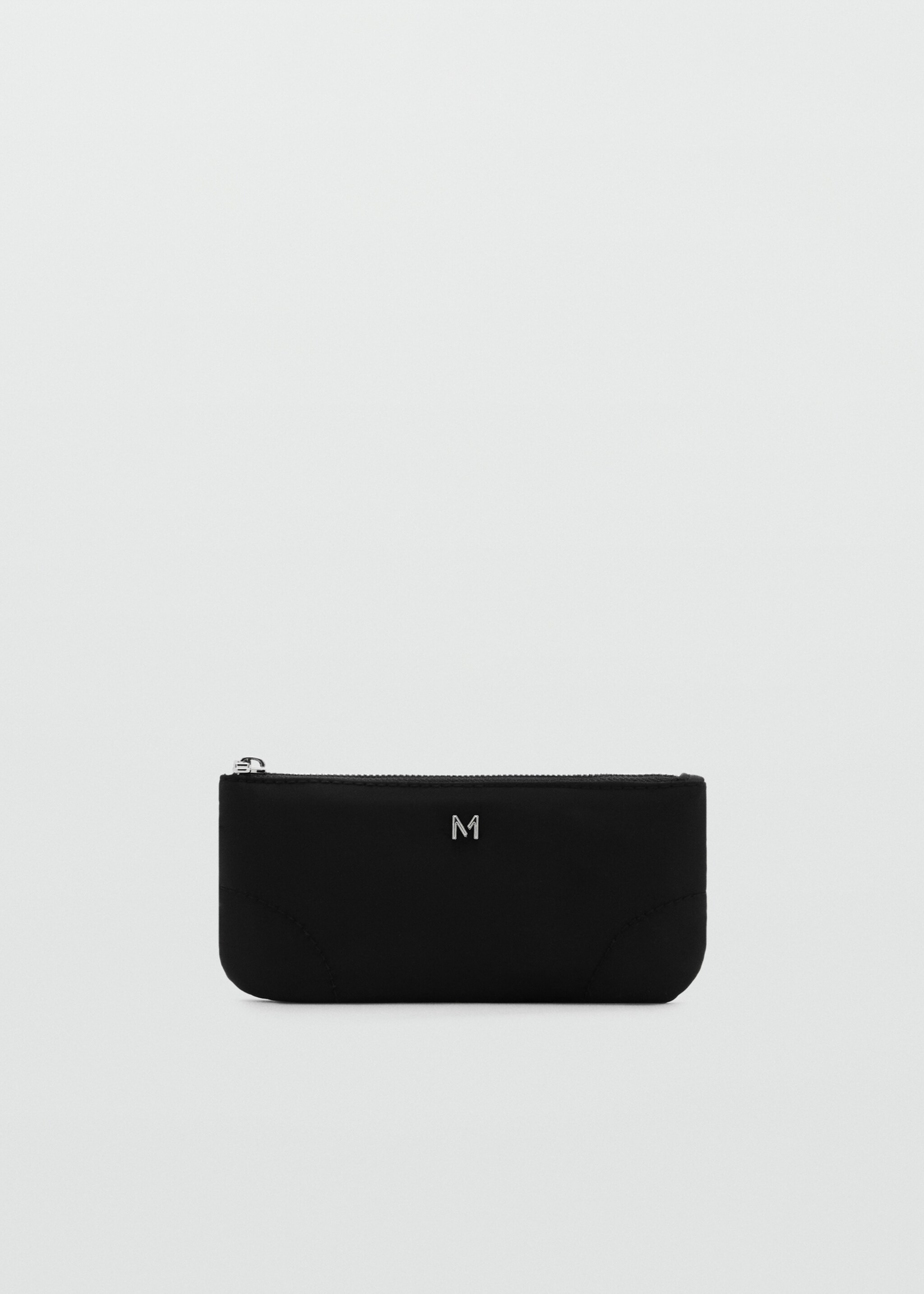 Zipped nylon cosmetics bag - Article without model