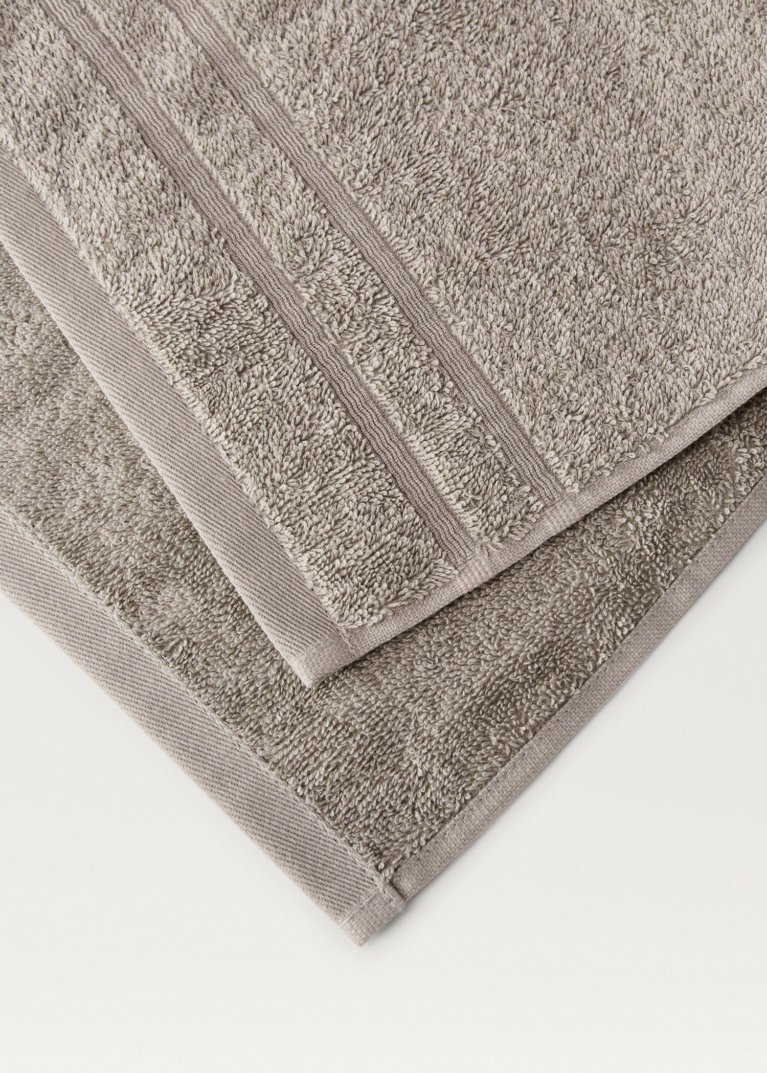 Terry cotton face towel - Details of the article 1