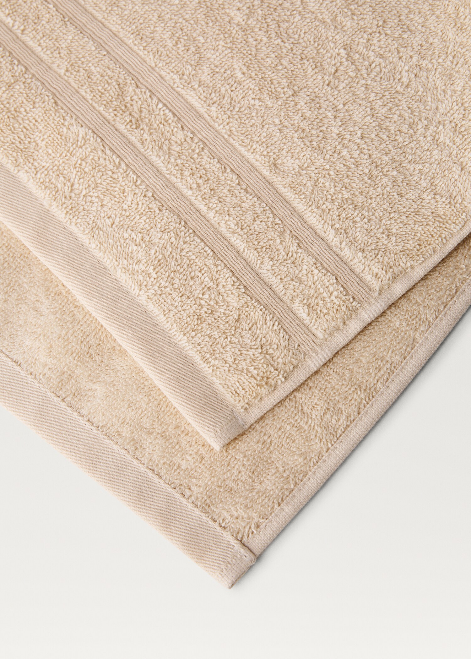 Terry cotton face towel - Details of the article 1