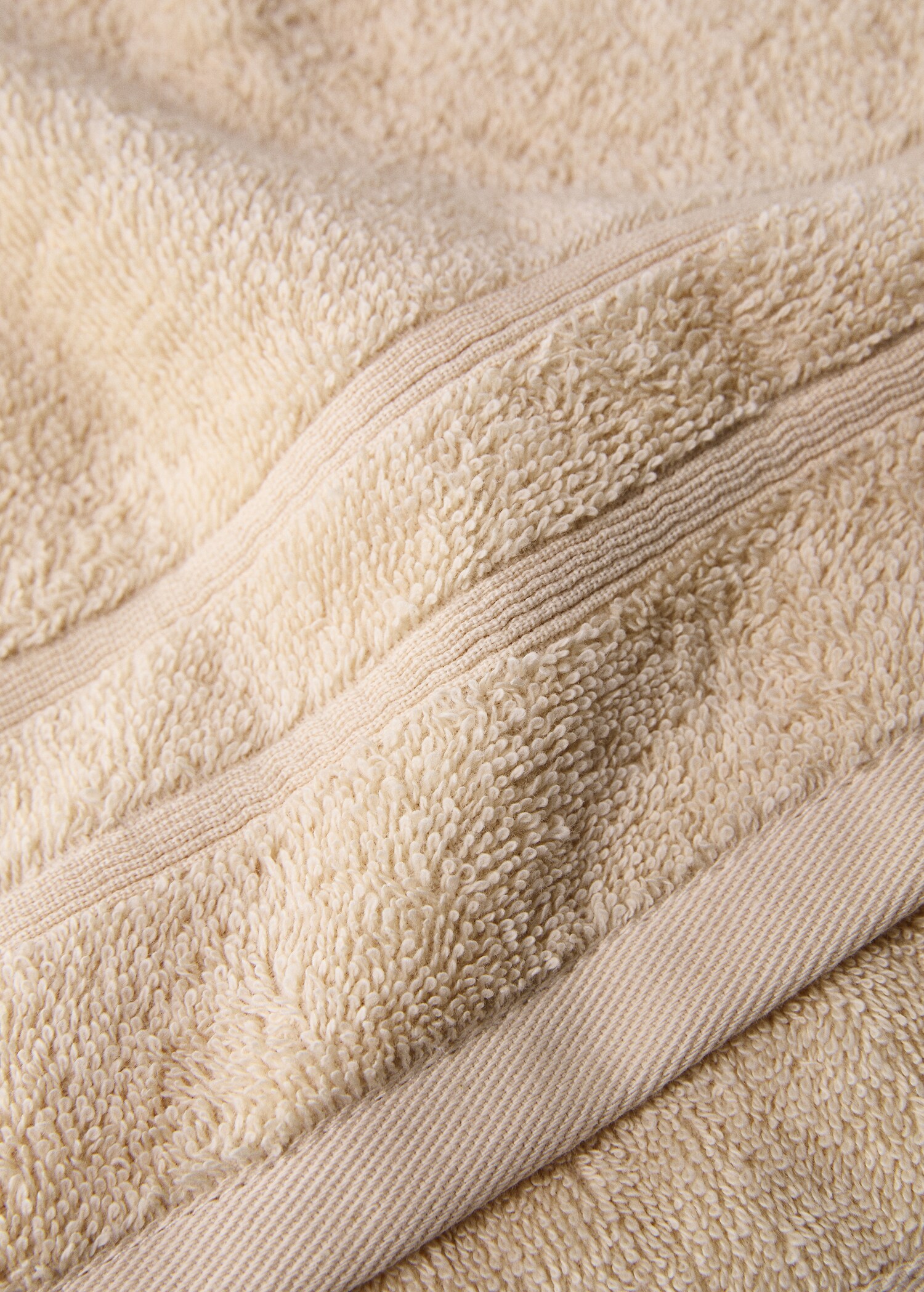 Terry cotton face towel - Details of the article 2