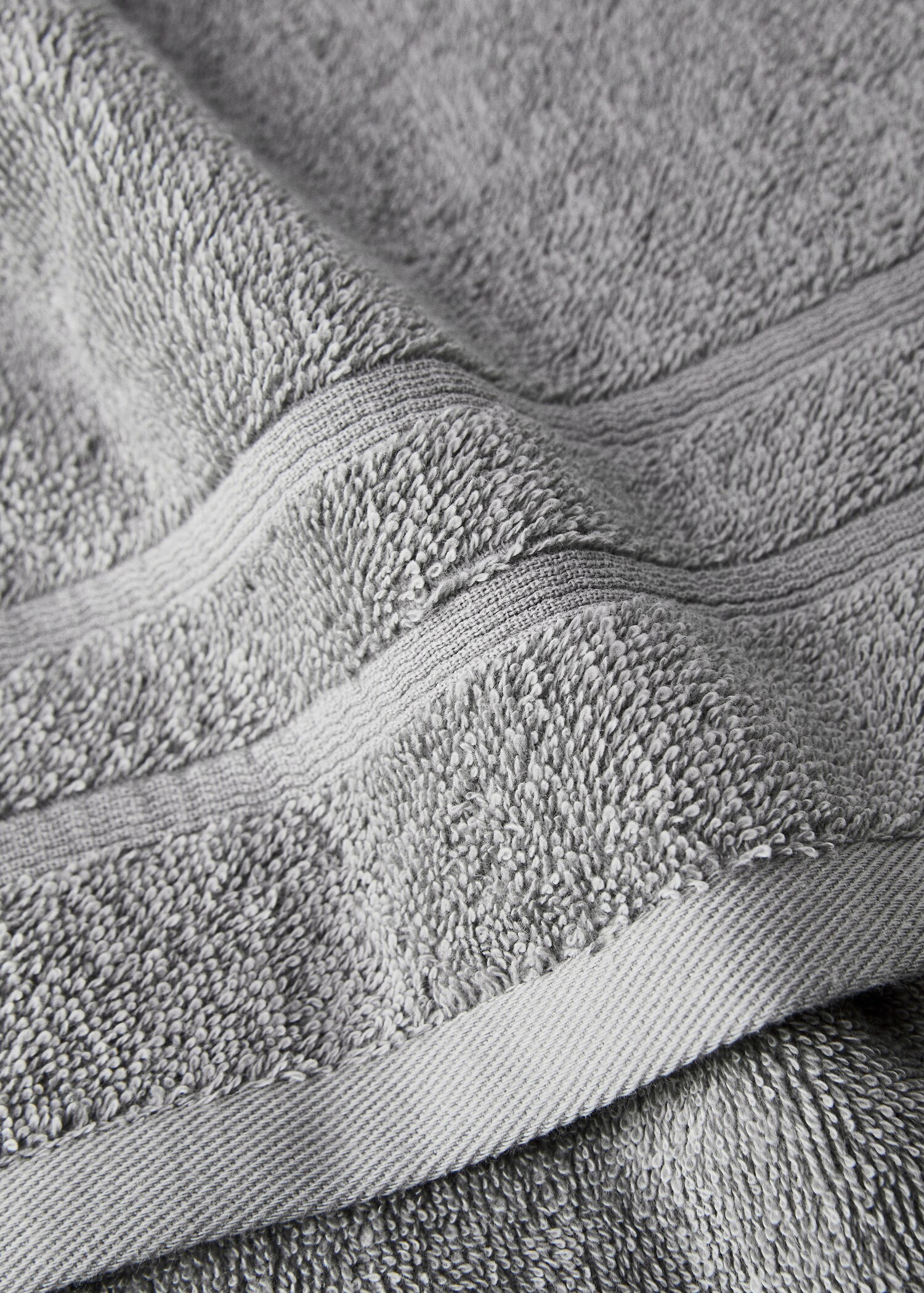 Terry cotton face towel - Details of the article 2