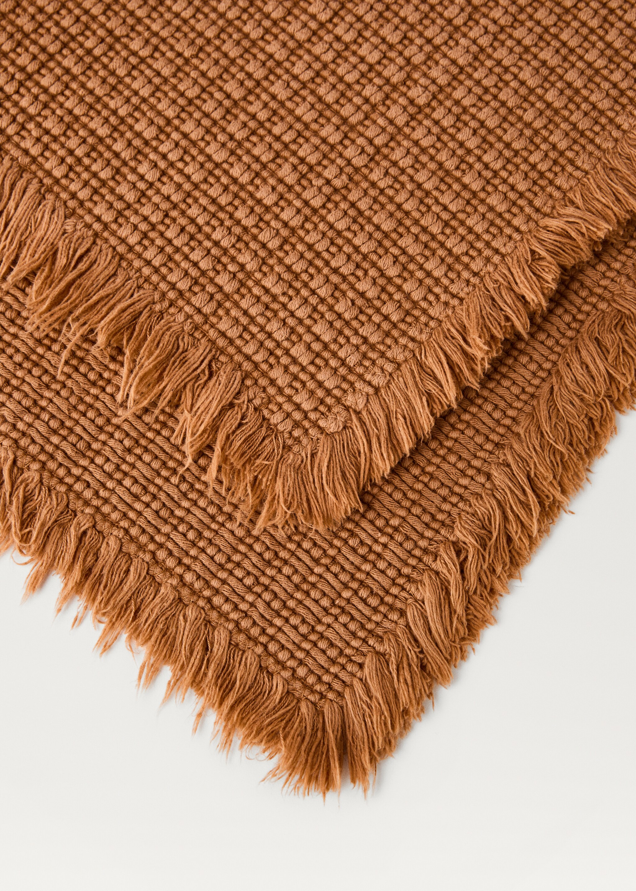 Geometric fringed bath rug - Details of the article 2