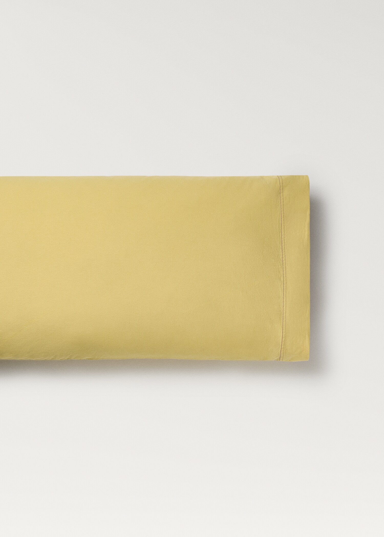 Funda almohada infantil algodón lavado doble pespunte 45x110 cm - Artículo sin modelo