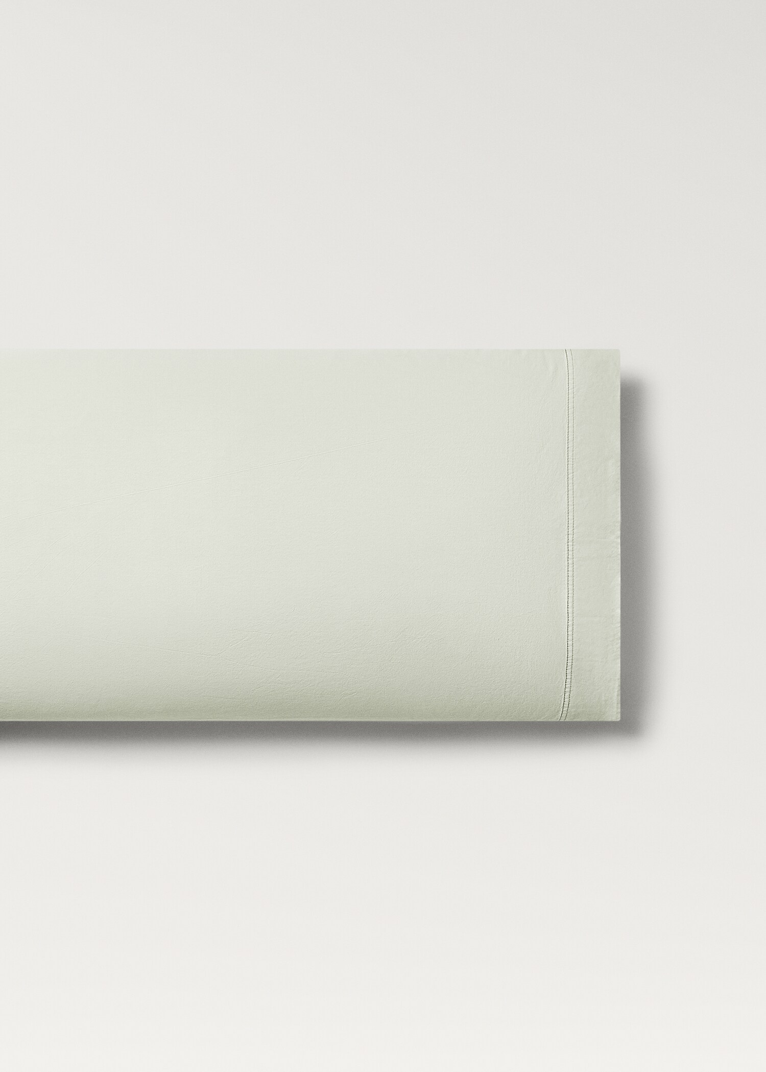 Funda almohada infantil algodón lavado doble pespunte 45x110 cm - Artículo sin modelo