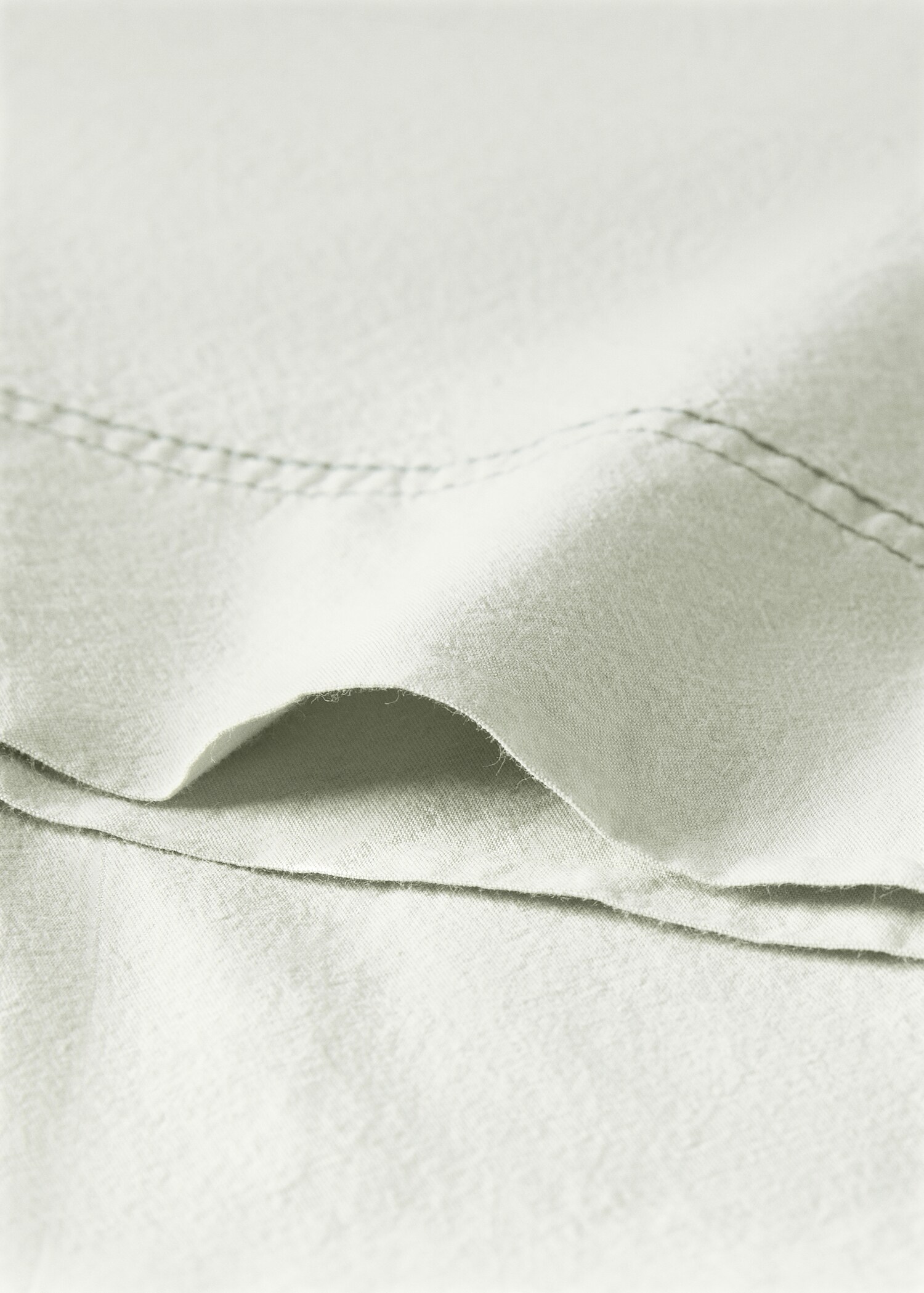 Funda almohada infantil algodón lavado doble pespunte 45x110 cm - Detalle del artículo 2