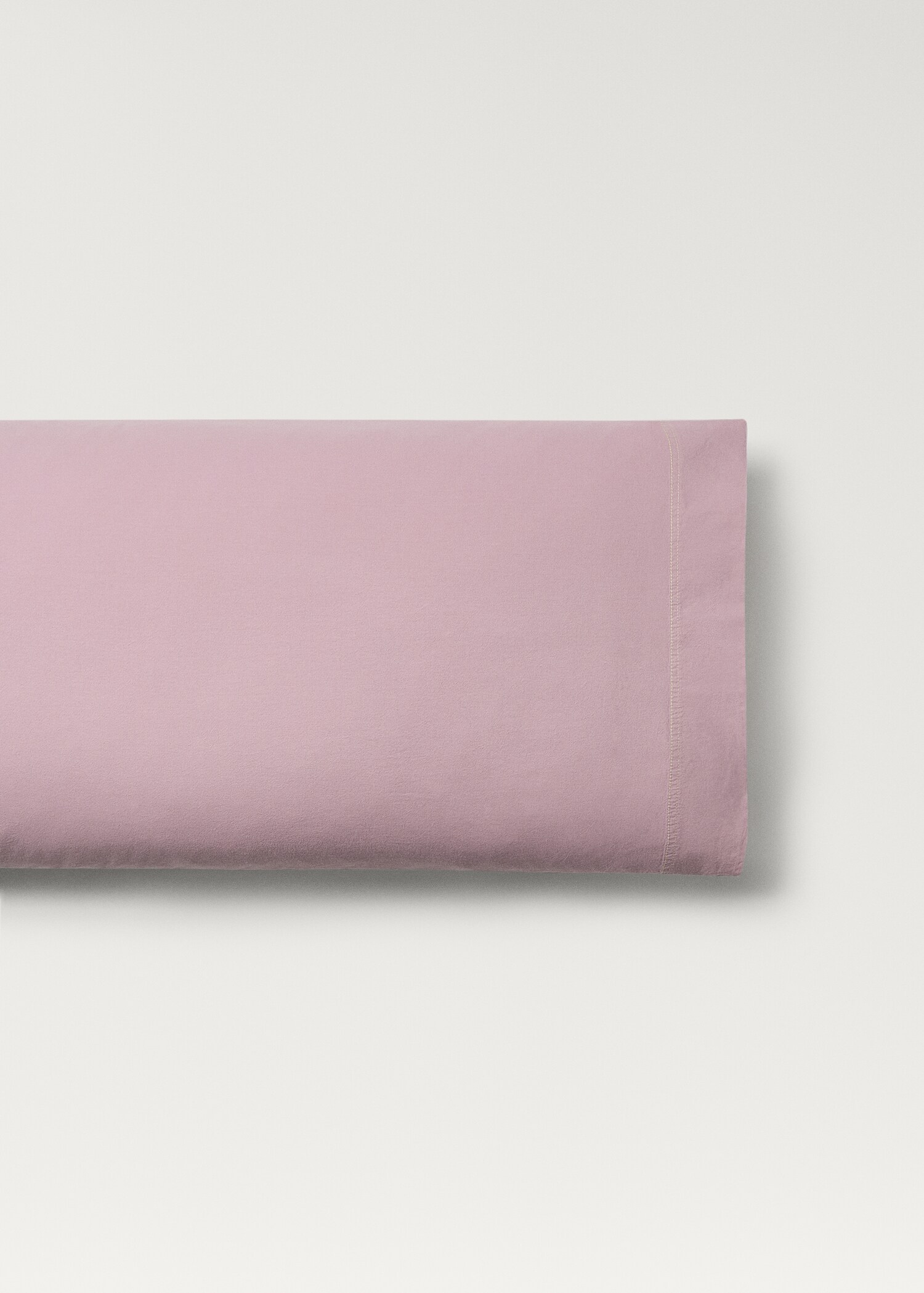 Funda almohada infantil algodón lavado doble pespunte 45x110 cm - Artículo sin modelo