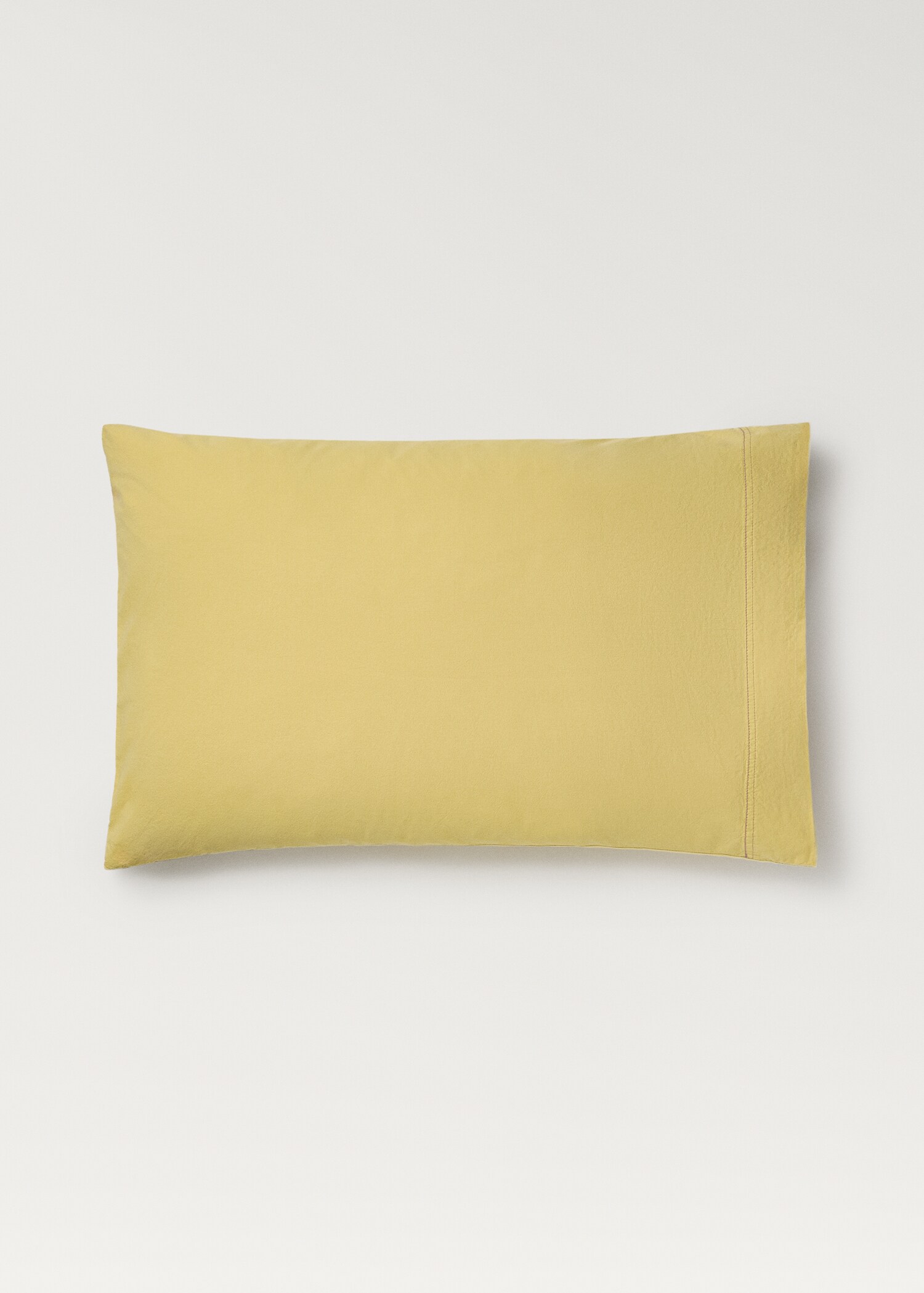 Children's washed cotton double-stitched pillowcase 50x75 cm - Article without model