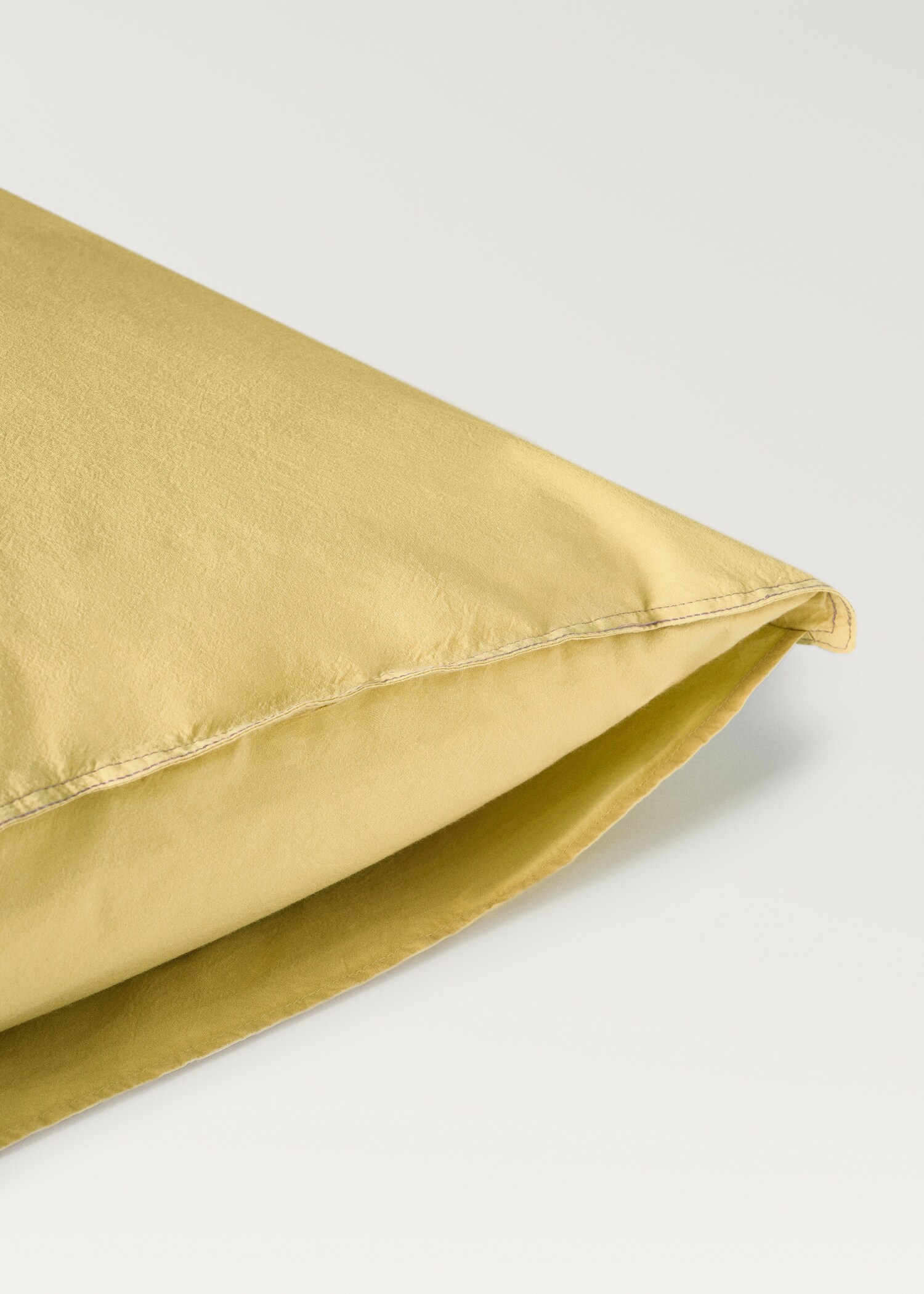Children's washed cotton double-stitched pillowcase 50x75 cm - Details of the article 2