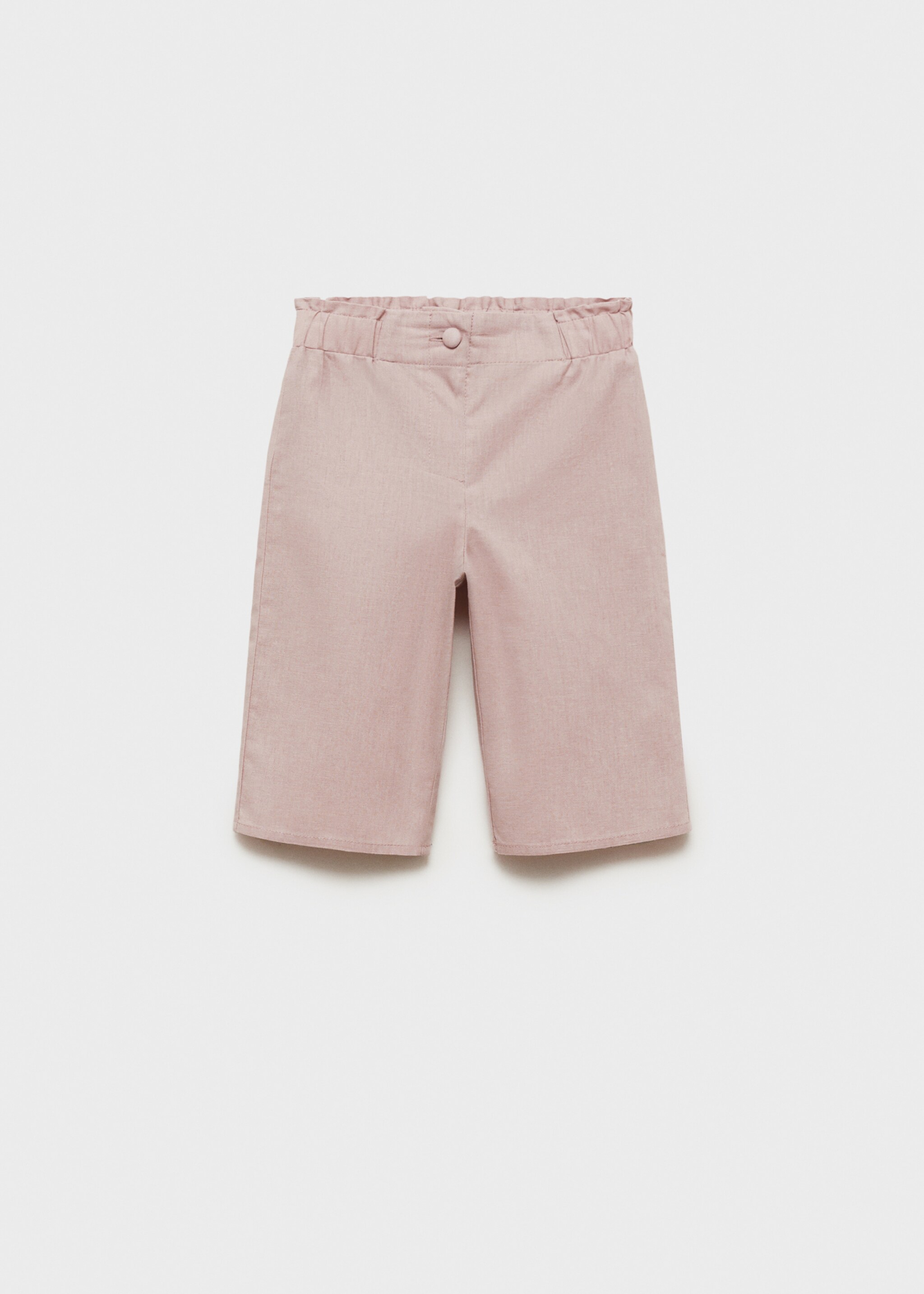 Linen-blend trousers - Article without model