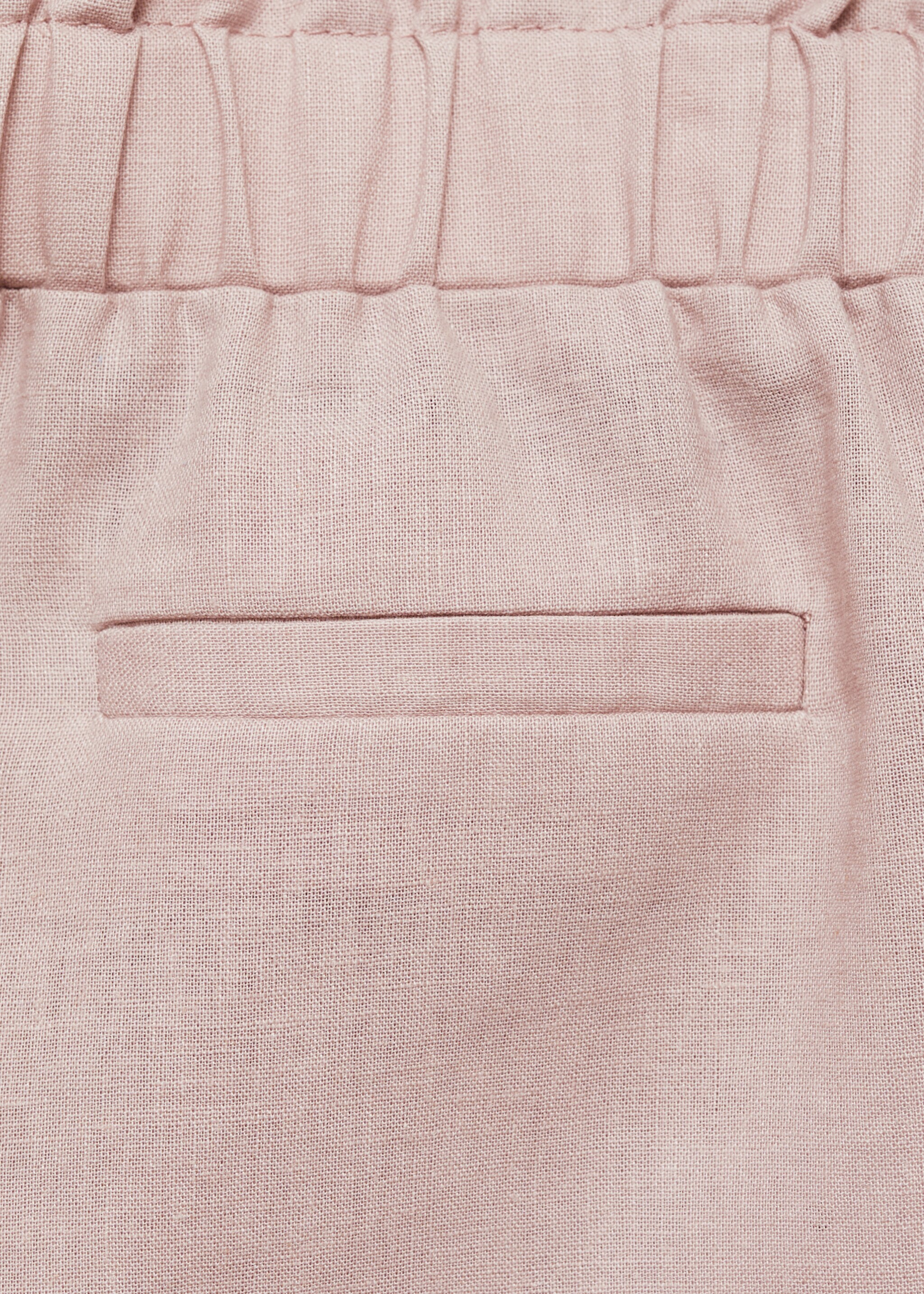 Linen-blend trousers - Details of the article 0