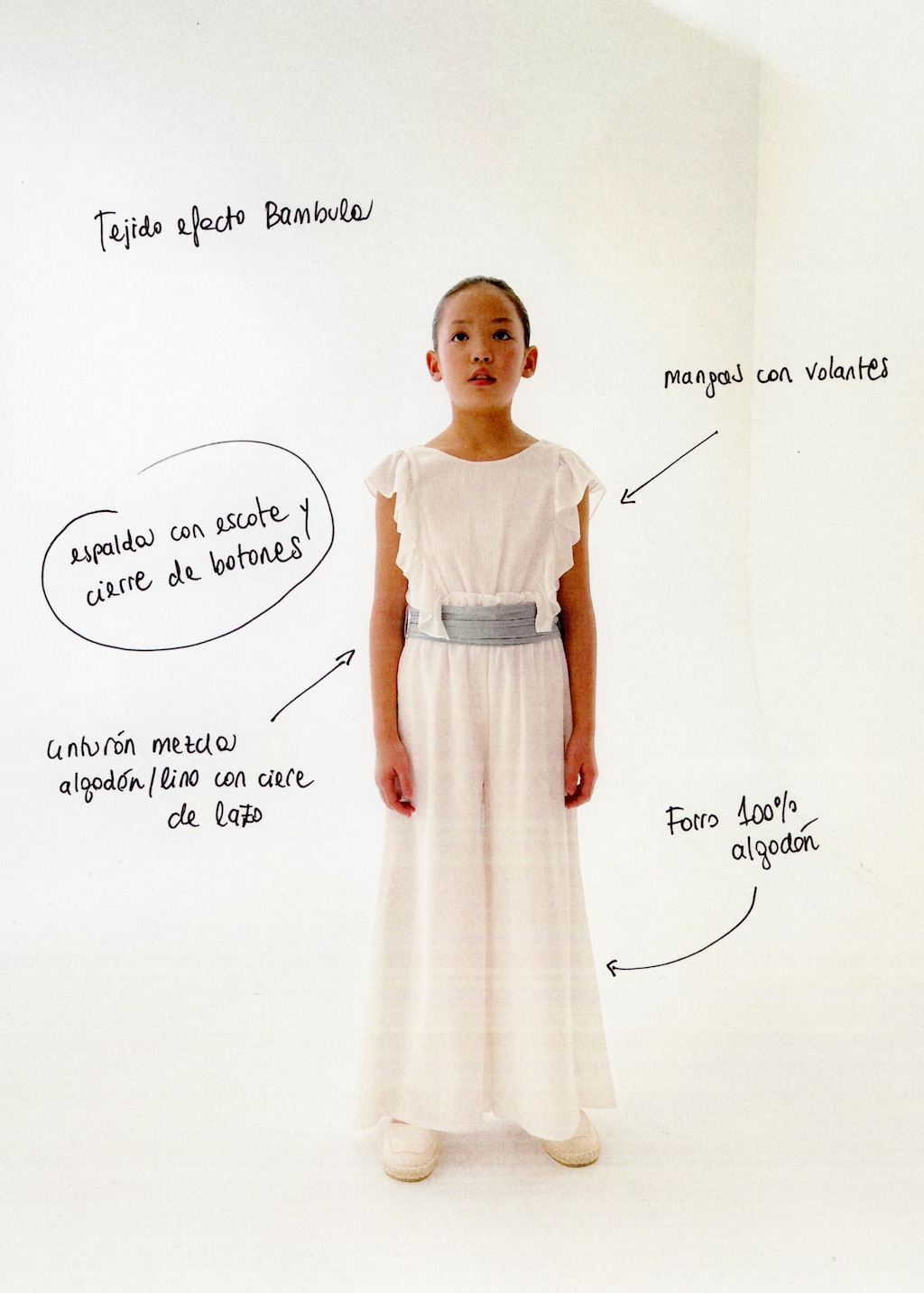 Frilled long jumpsuit - Kids | MANGO USA