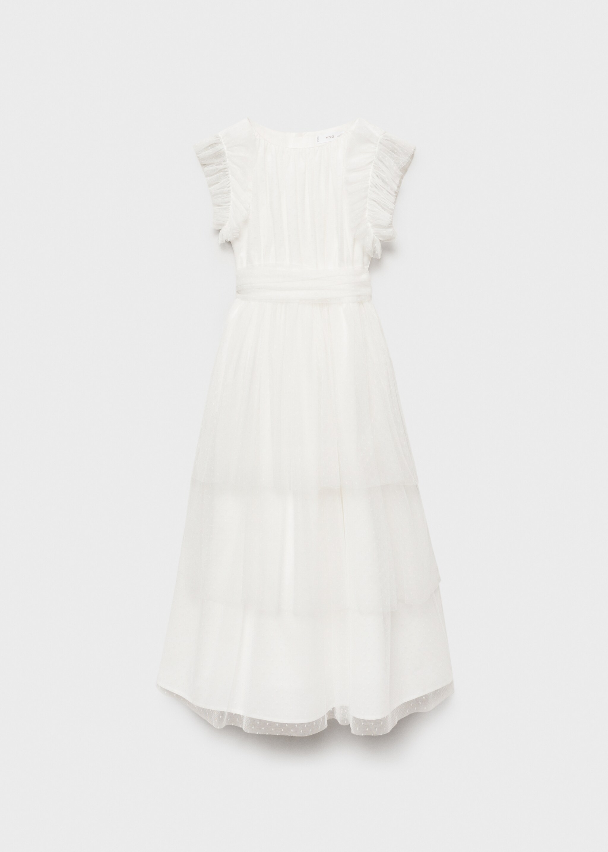 Ruffle plumeti dress - Article without model