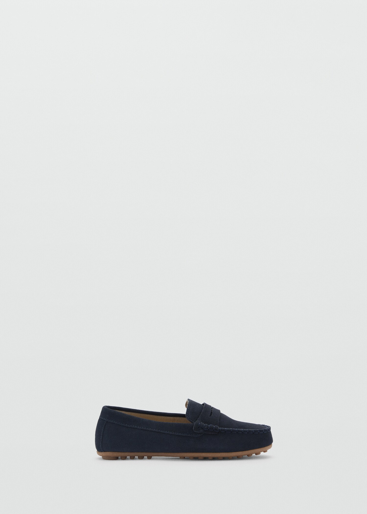 Suede leather loafers - Article without model