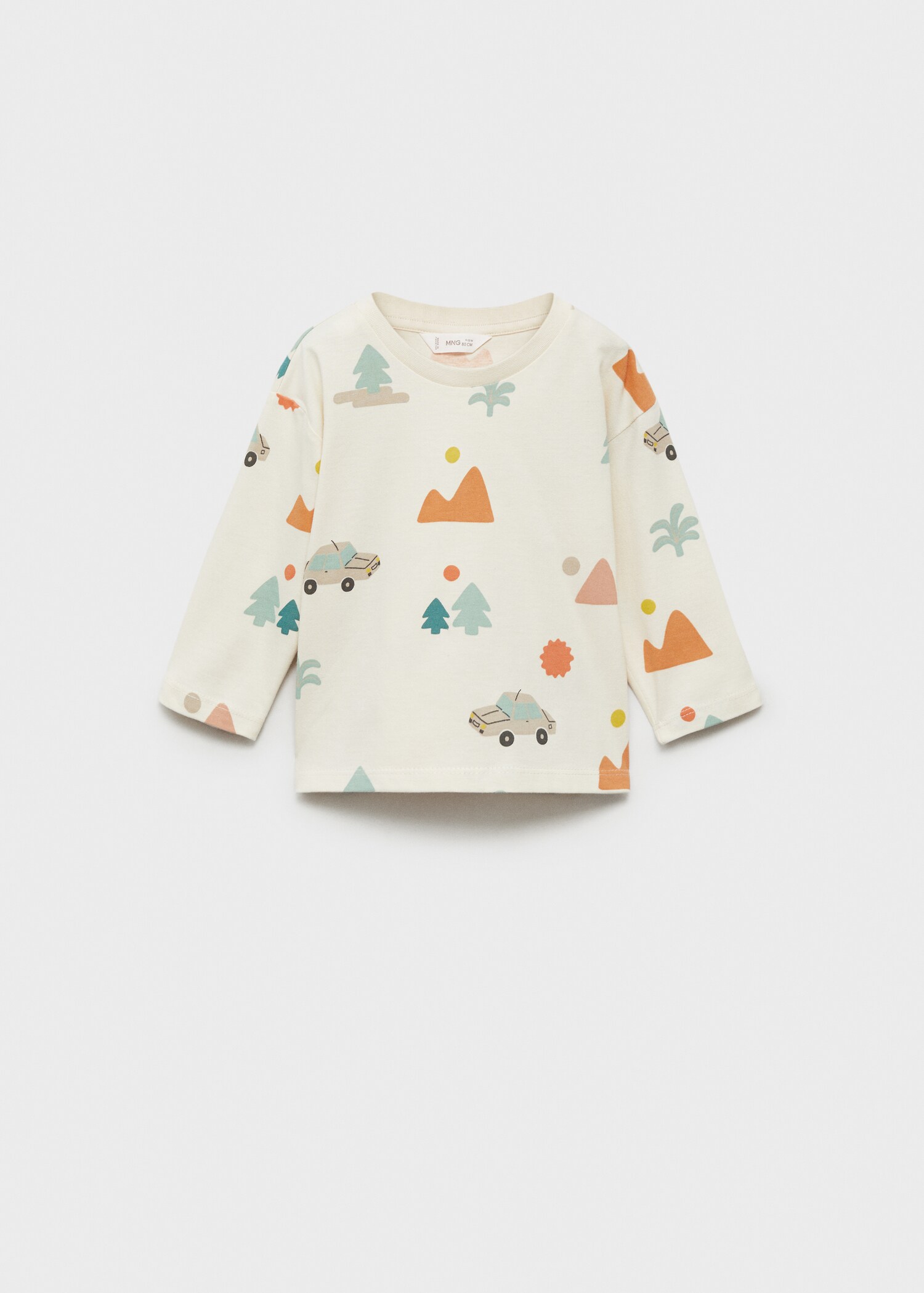 Samarreta màniga llarga estampada - Article sense model