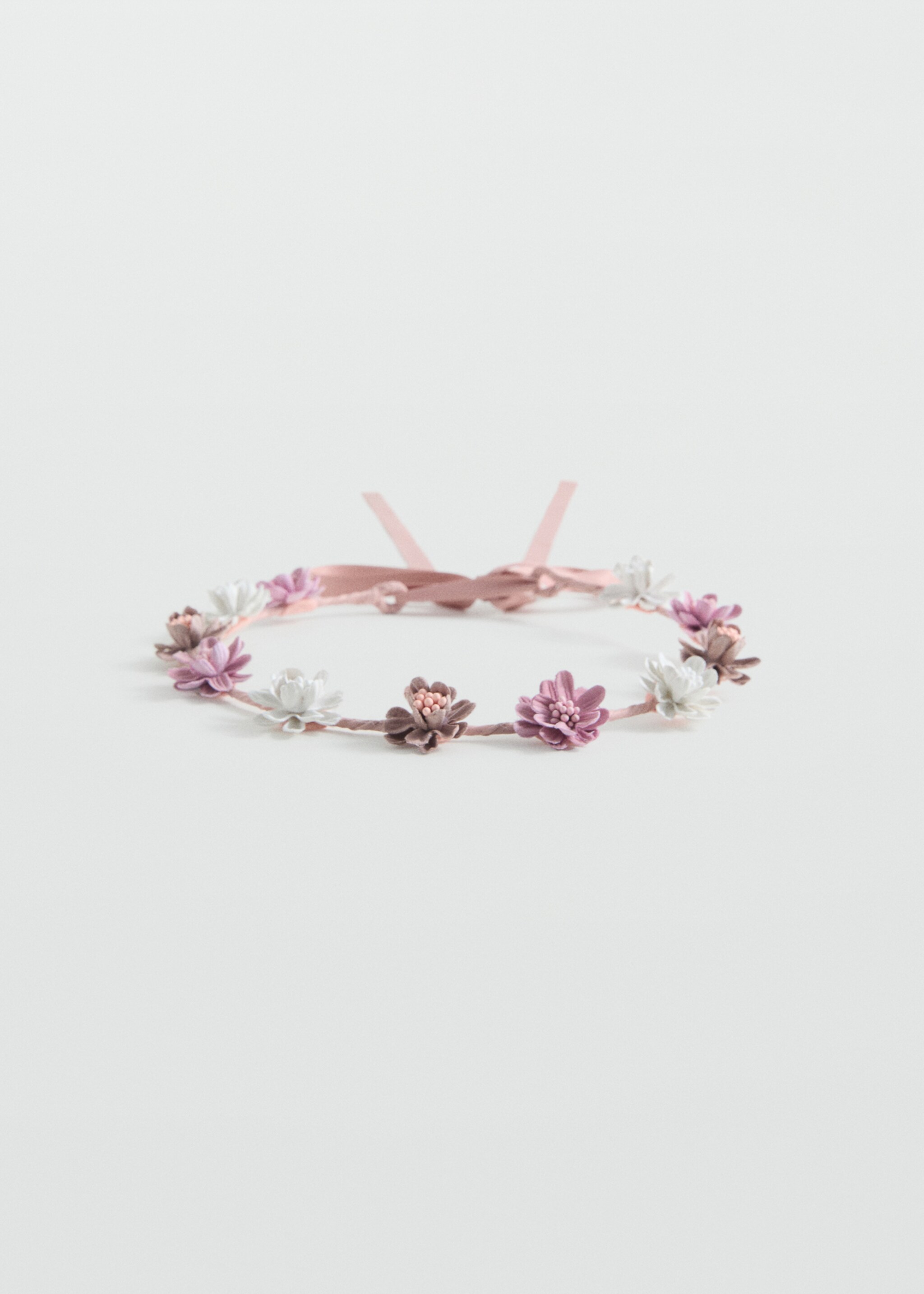 Tie closure flower hairband - Article without model