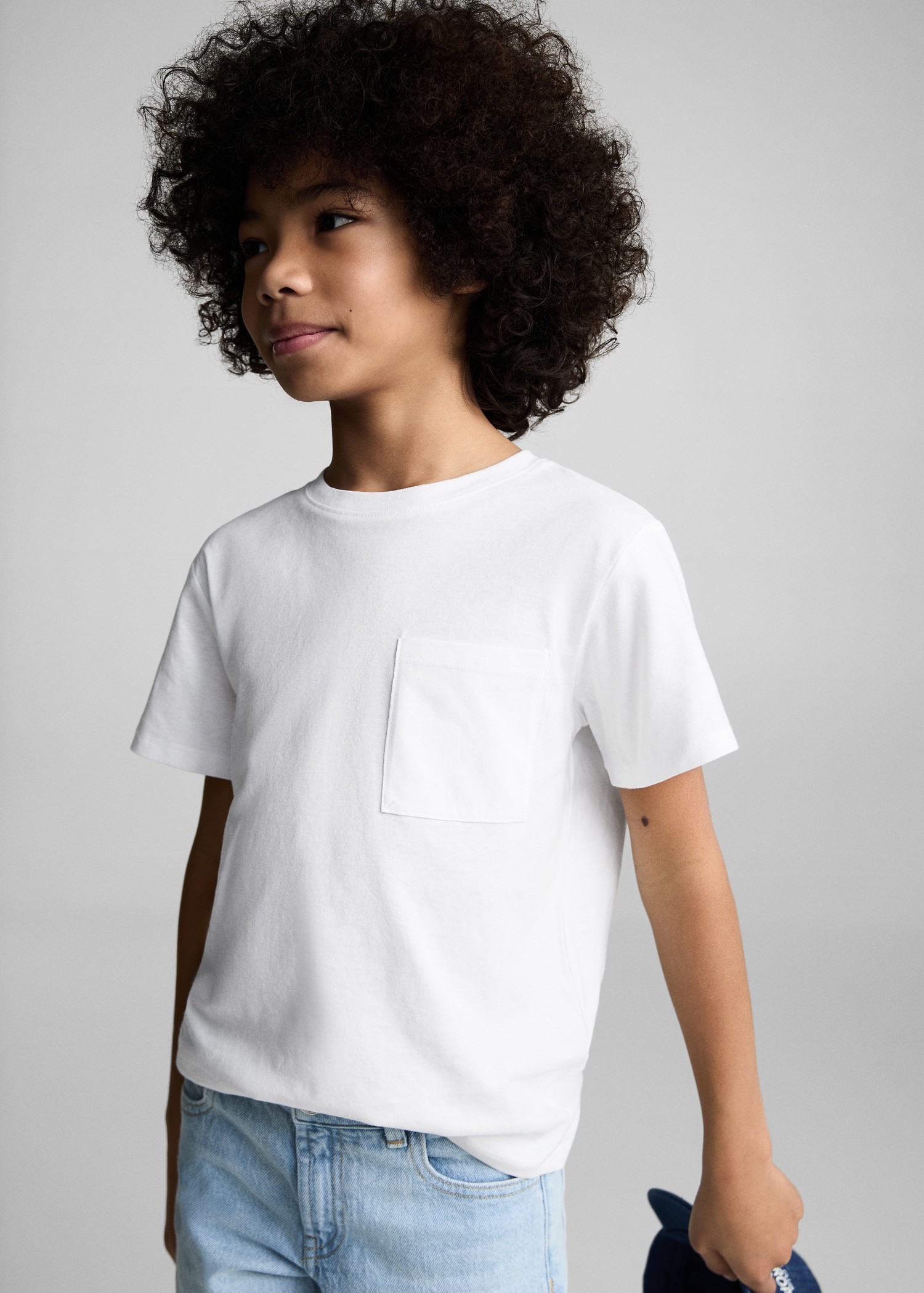 Patch pocket T-shirt - Medium plane