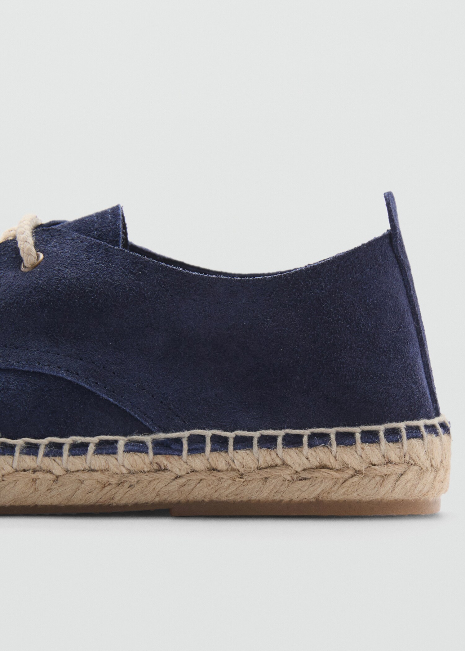 Laces suede espadrilles - Details of the article 2