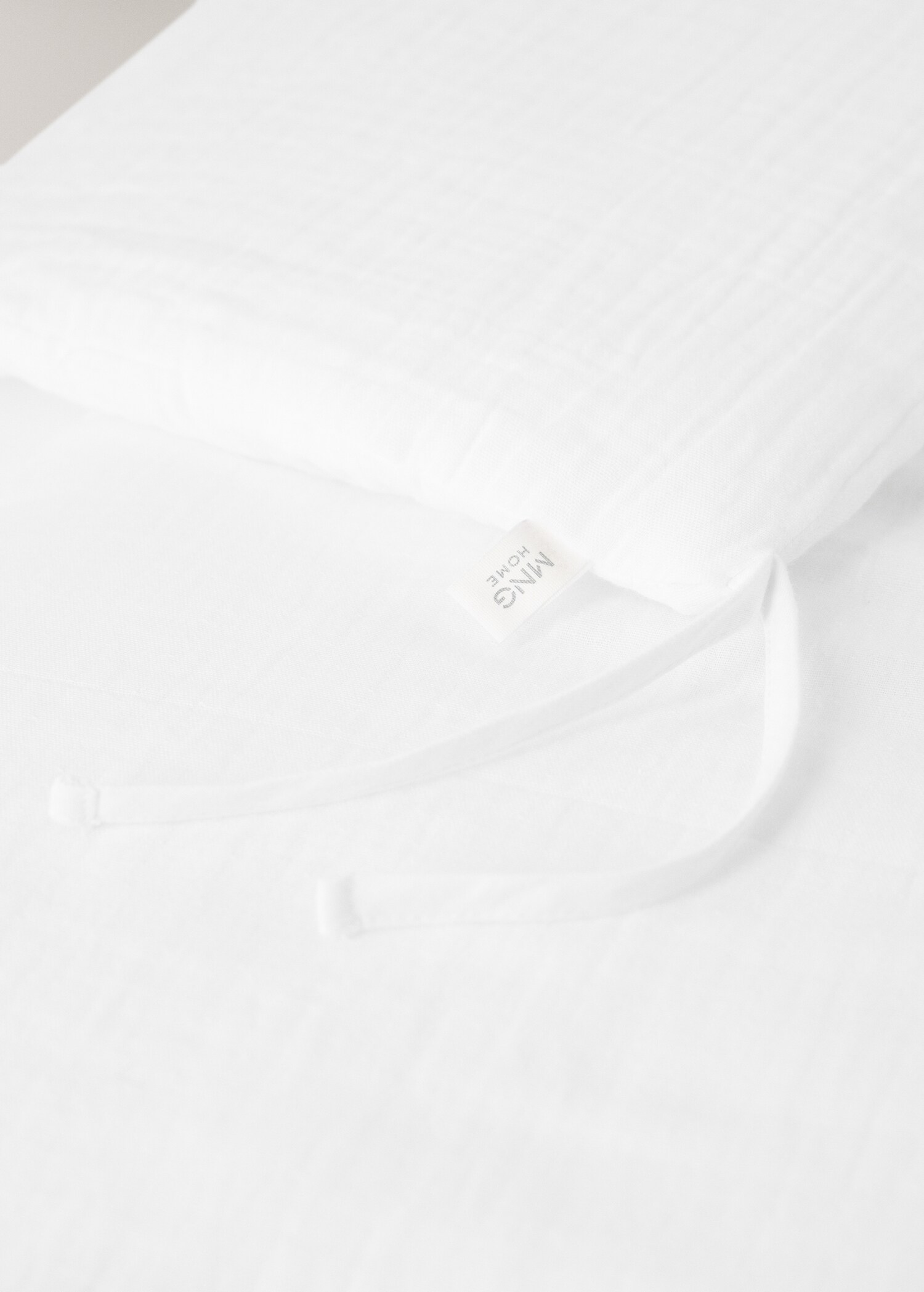 Bettumrandung aus Baumwoll-Chiffon - Detail des Artikels 1