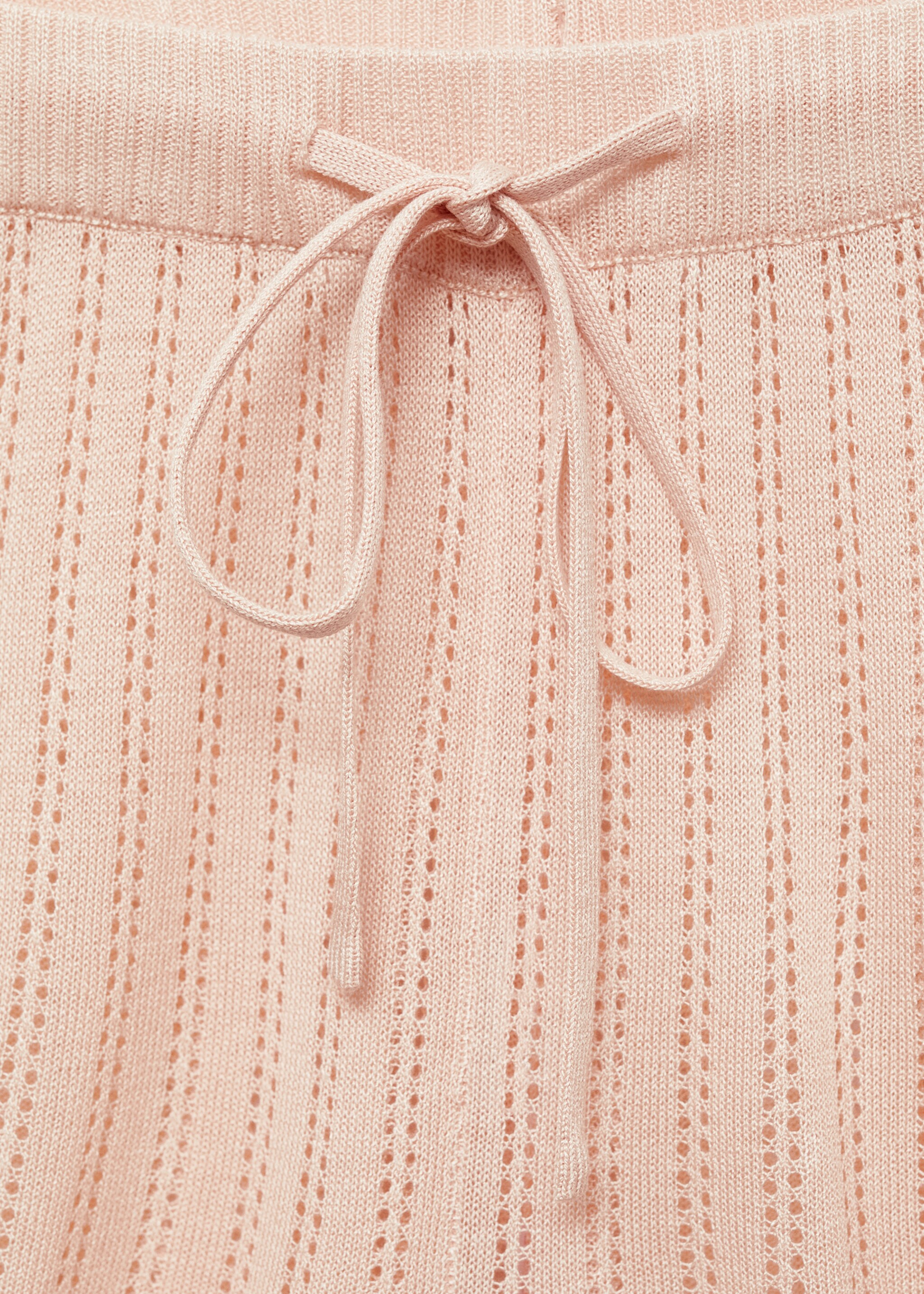 Pyjama shorts with pointelle detail - Details of the article 8