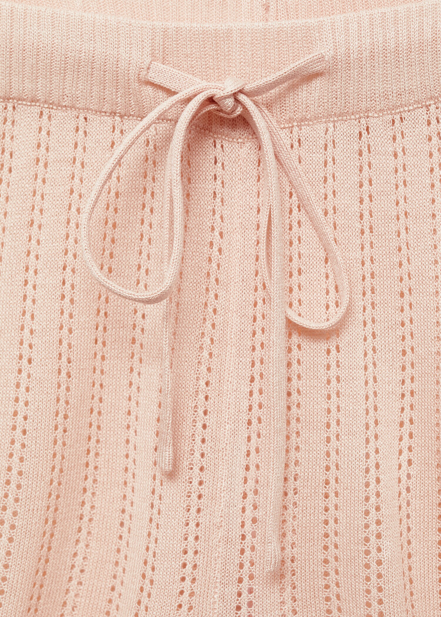 Pyjama shorts with pointelle detail - Details of the article 8