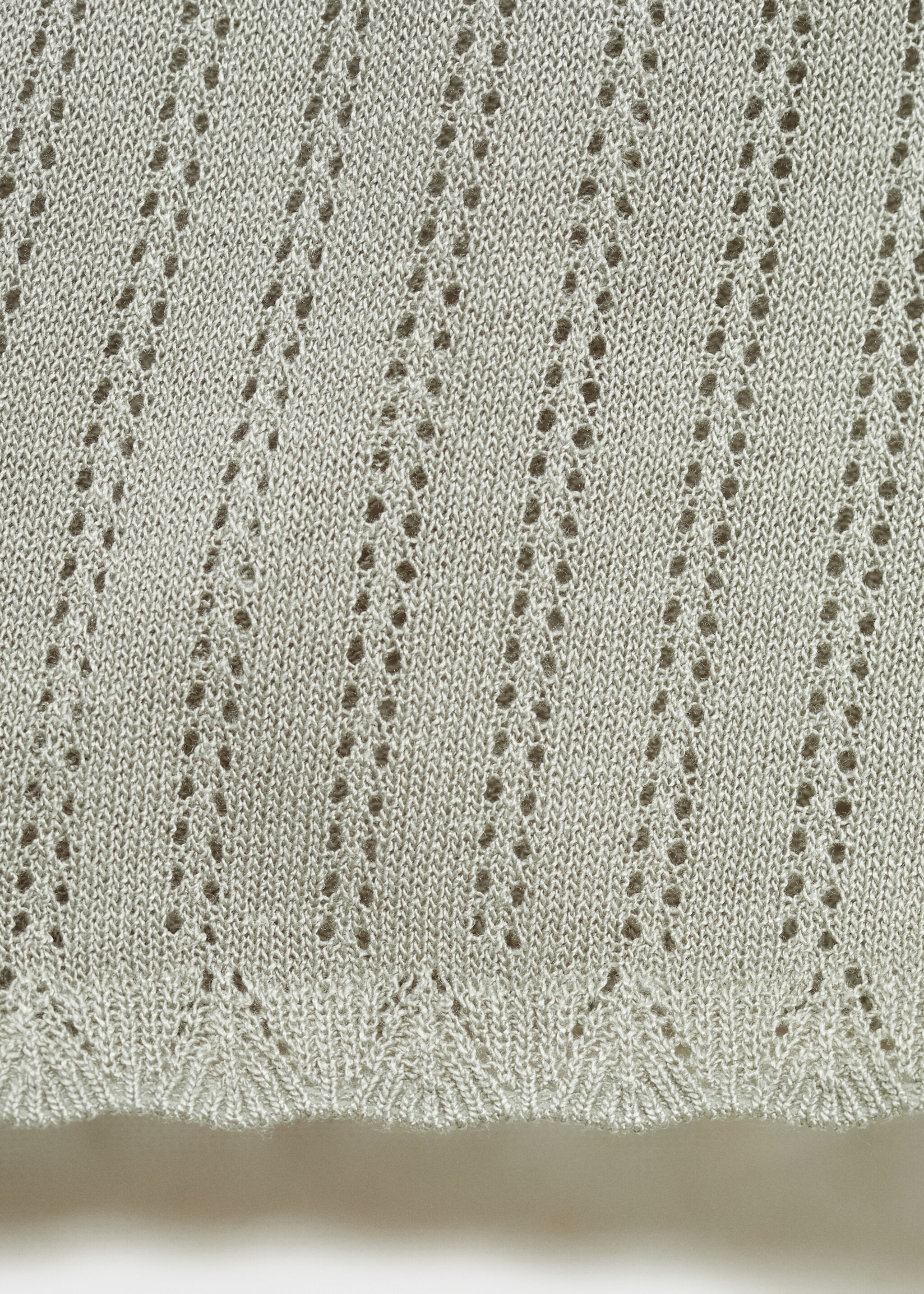 Pyjama shorts with pointelle detail - Details of the article 0