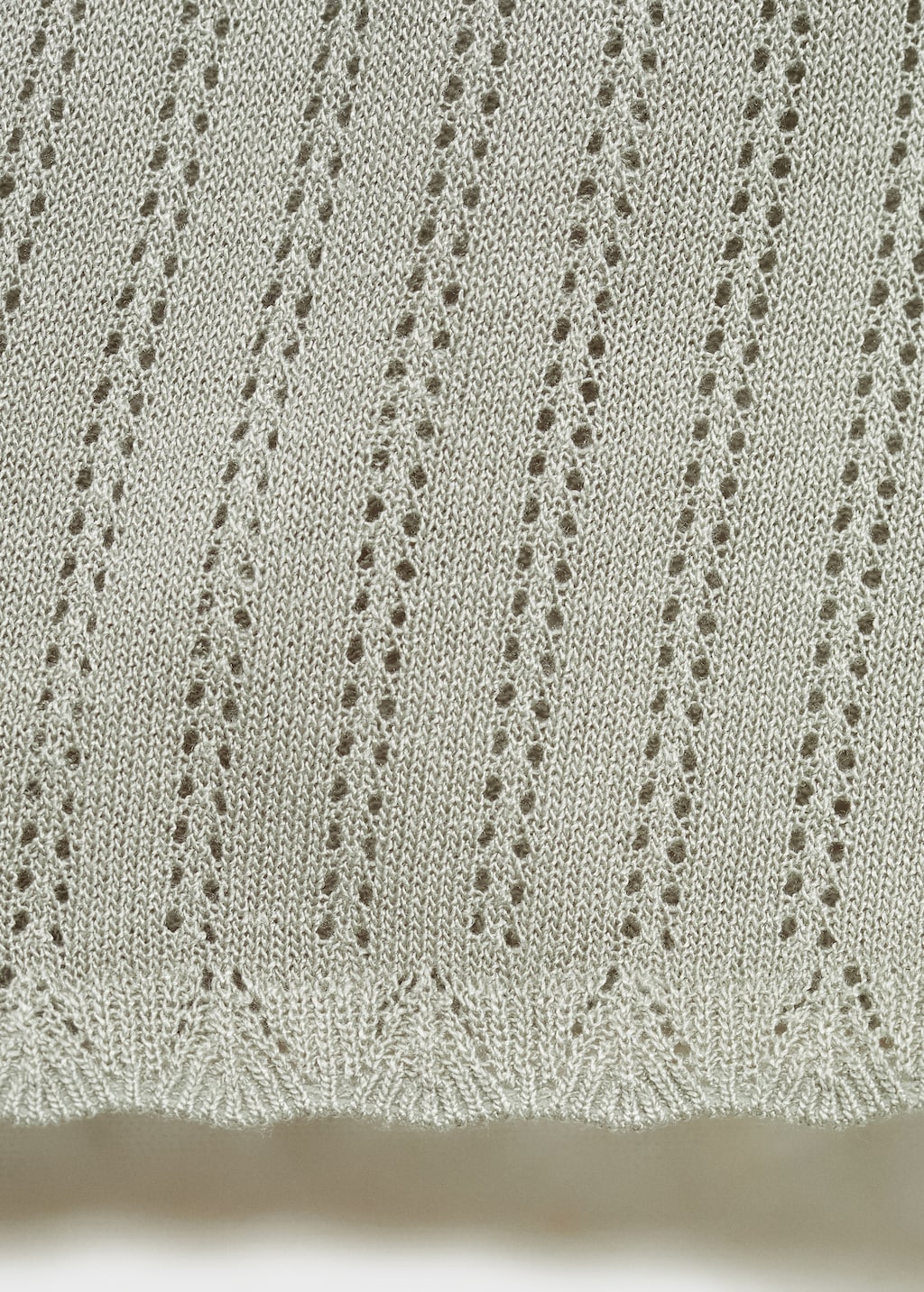 Pajama shorts with pointelle detail