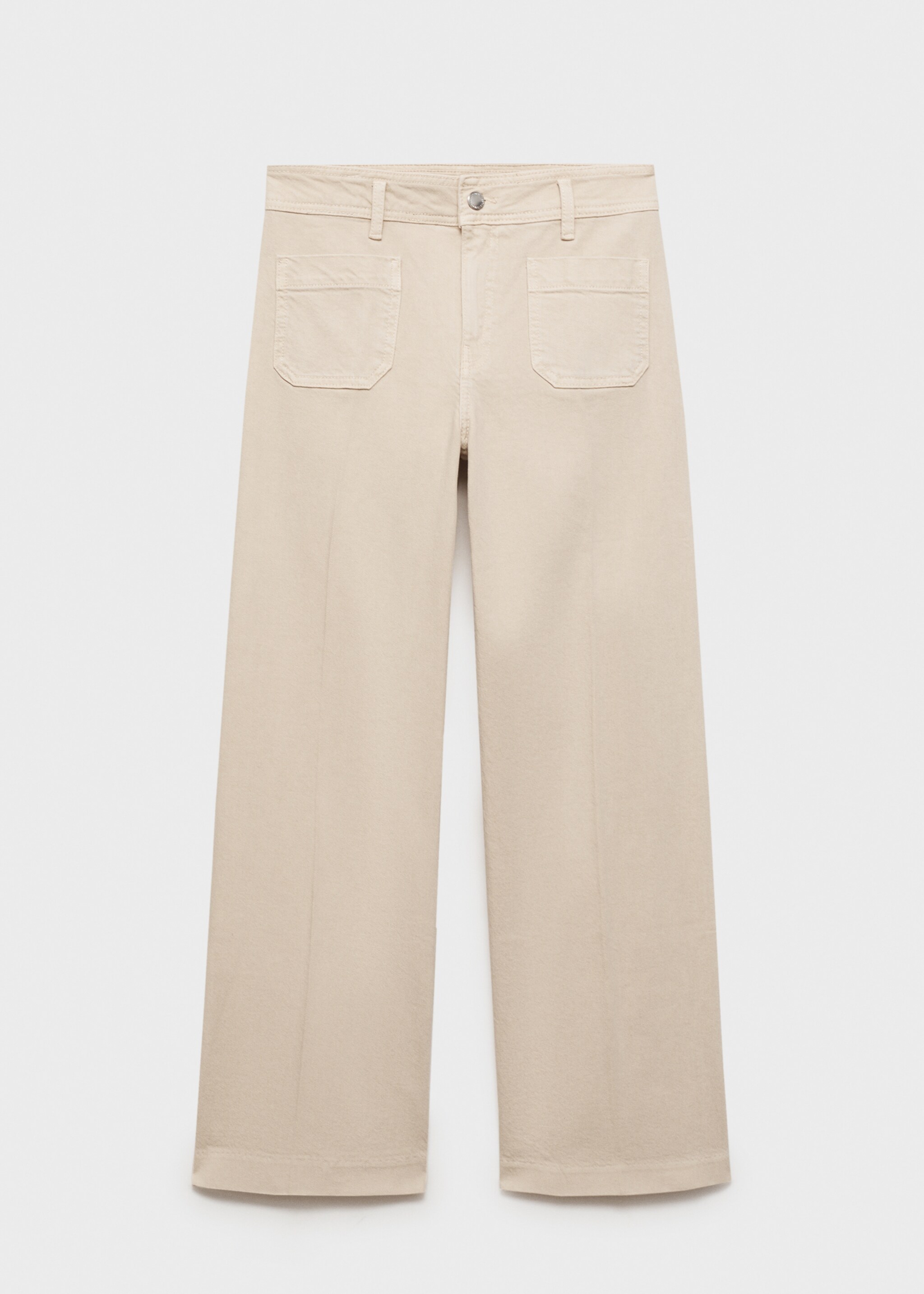 Jeans wideleg bolsillos - Artículo sin modelo