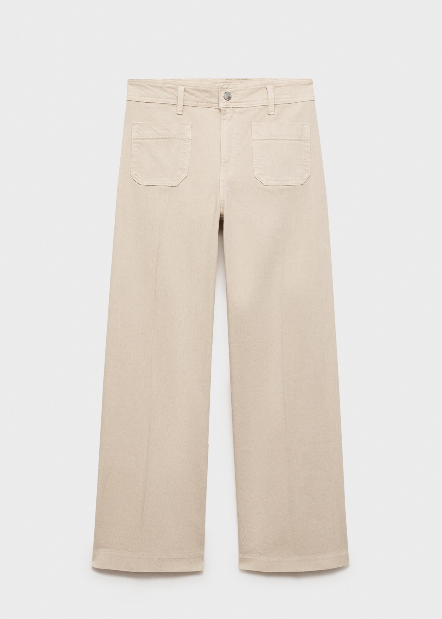 Jeans wideleg bolsillos - Artículo sin modelo