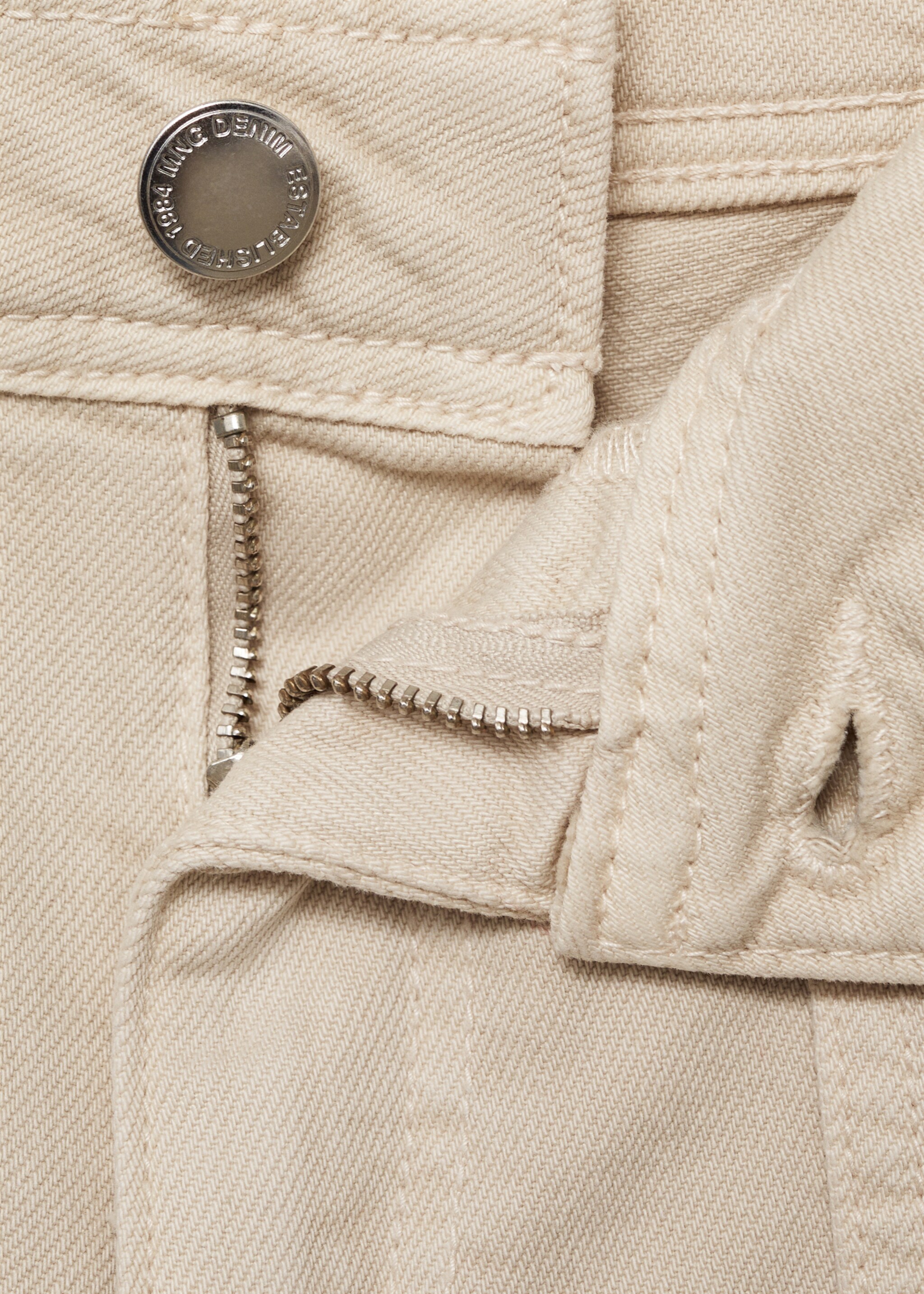 Jeans wideleg bolsillos - Detalle del artículo 0