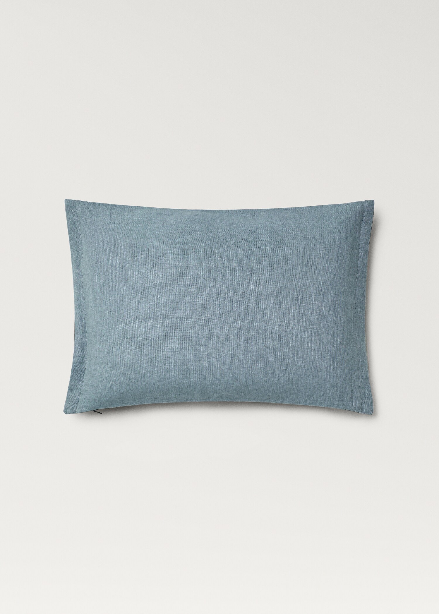 Two-tone linen cushion cover 40x60cm - Details of the article 1