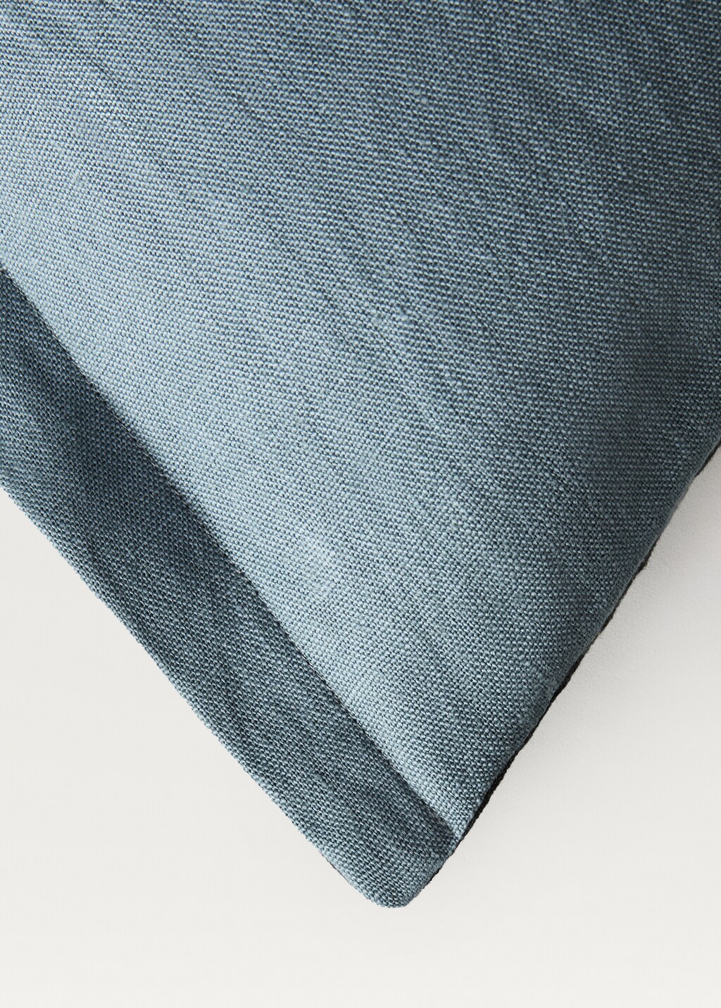 Two-tone linen cushion cover 40x60cm