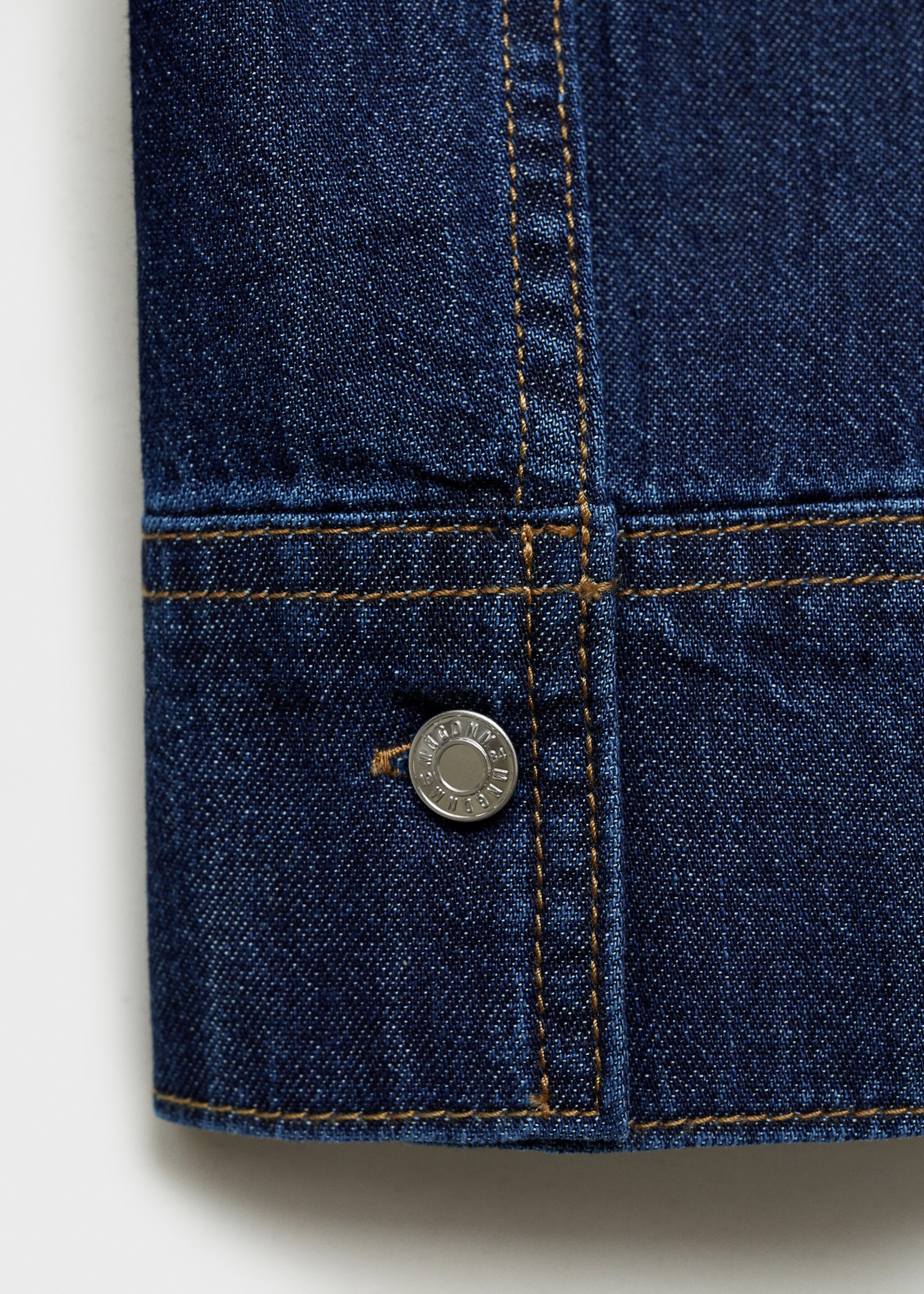 Denim cotton shirt - Details of the article 0