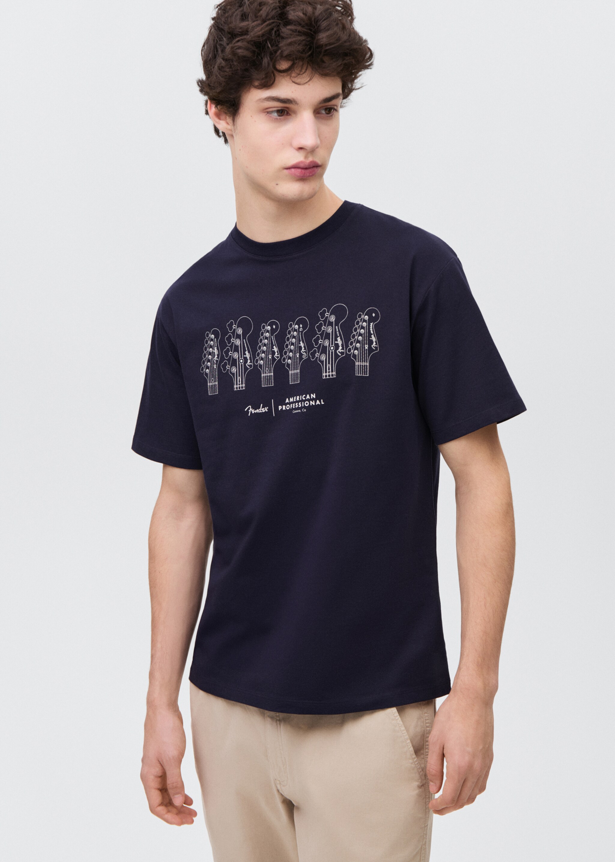 Camiseta estampada manga corta - Plano medio