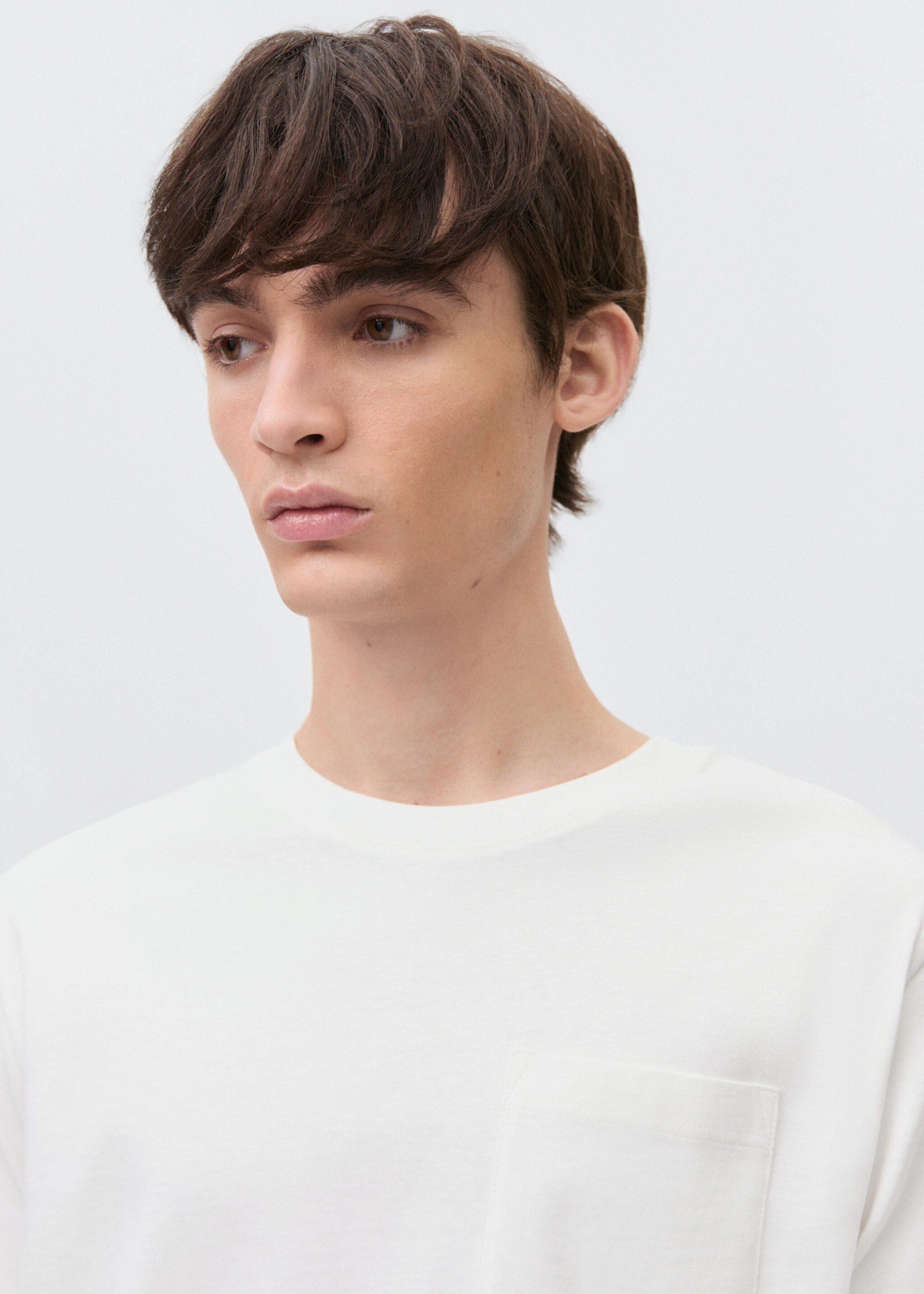 Striped cotton short pyjamas - Details of the article 1