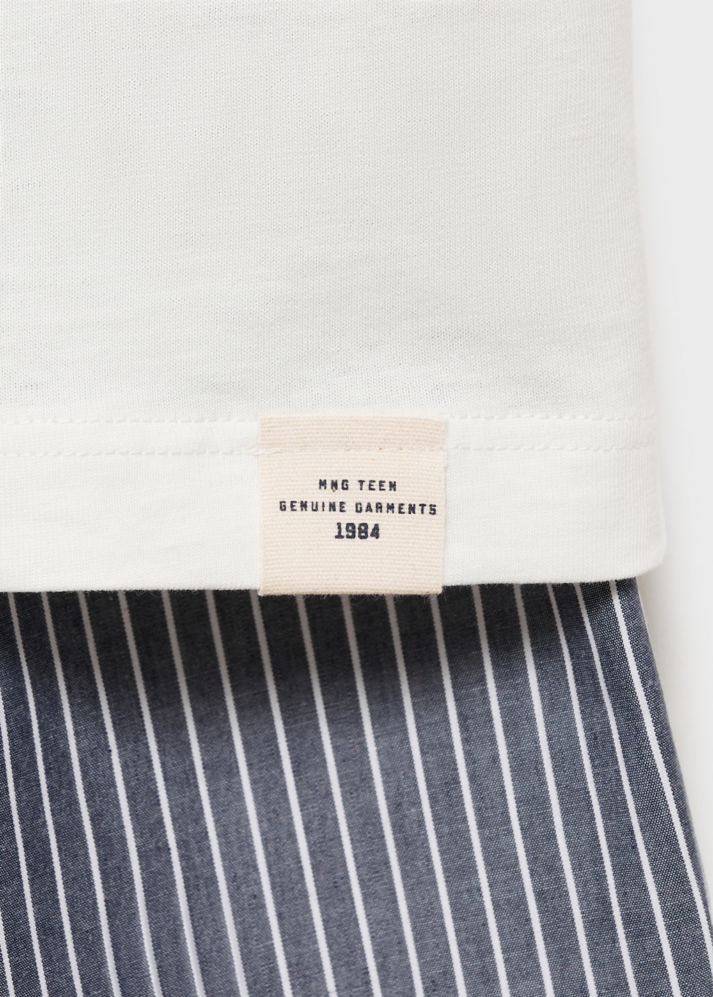 Striped cotton short pyjamas