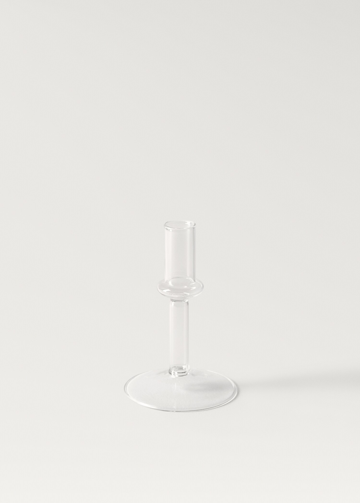 Small borosilicate candlestick - Article without model