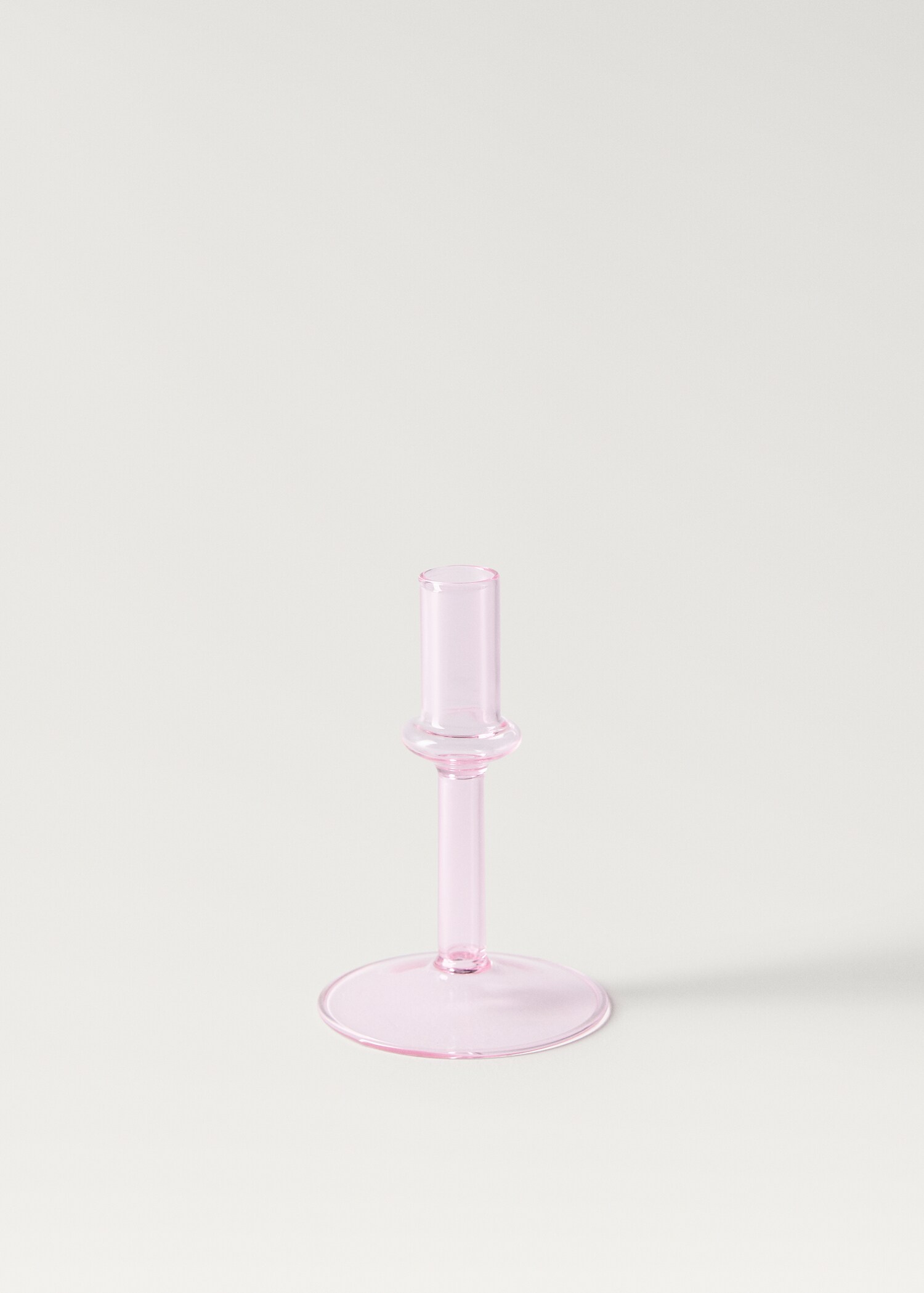 Small borosilicate candlestick - Article without model