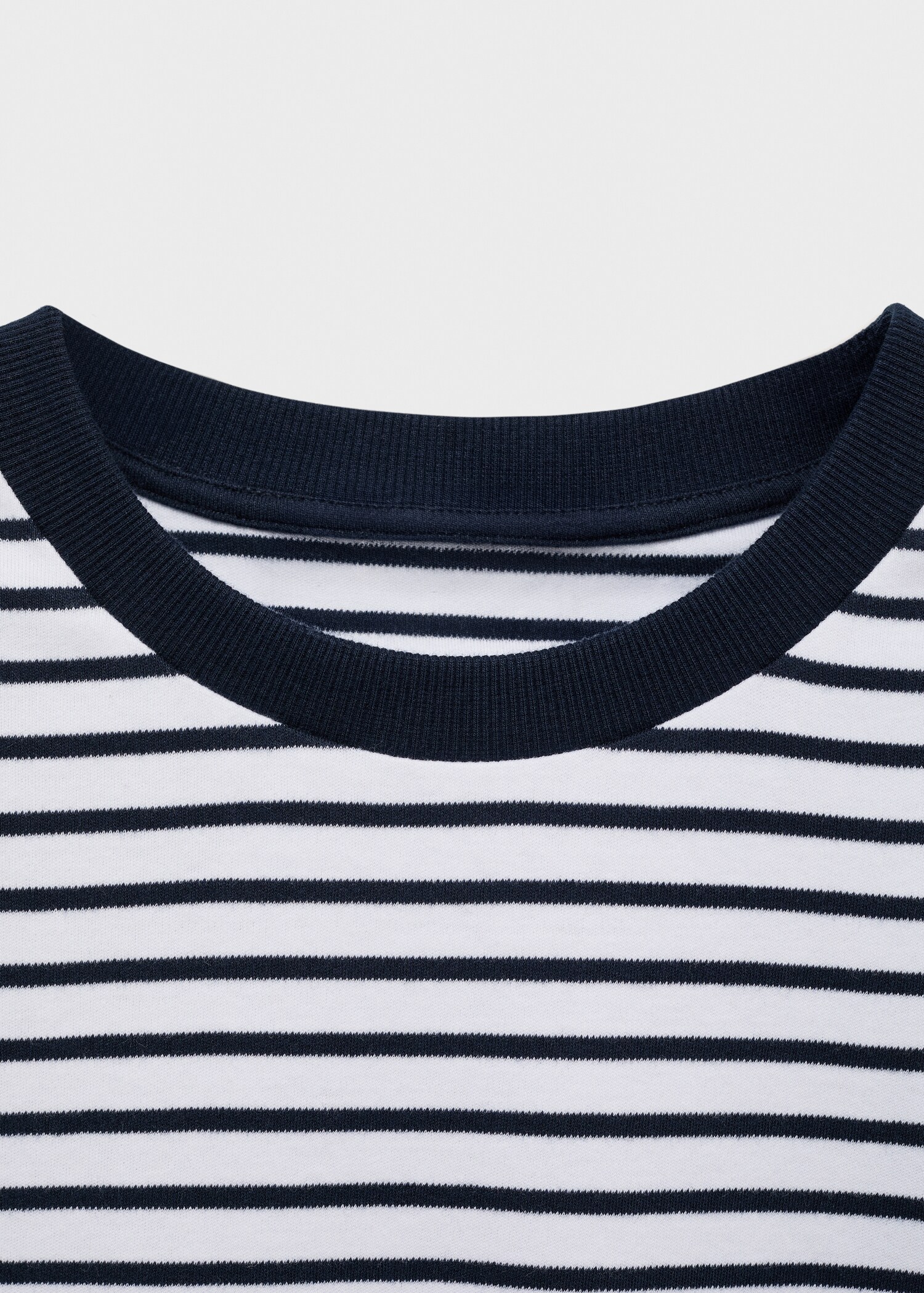 Camiseta algodón manga corta rayas - Detalle del artículo 8