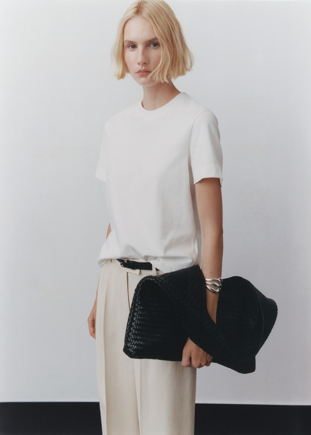 Mango Short-sleeved cotton t-shirt